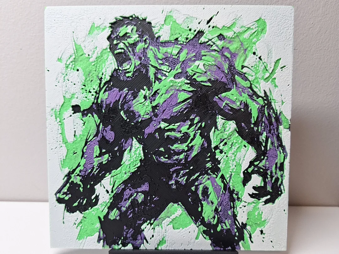 Hulk Artistic Rage - Hueforge