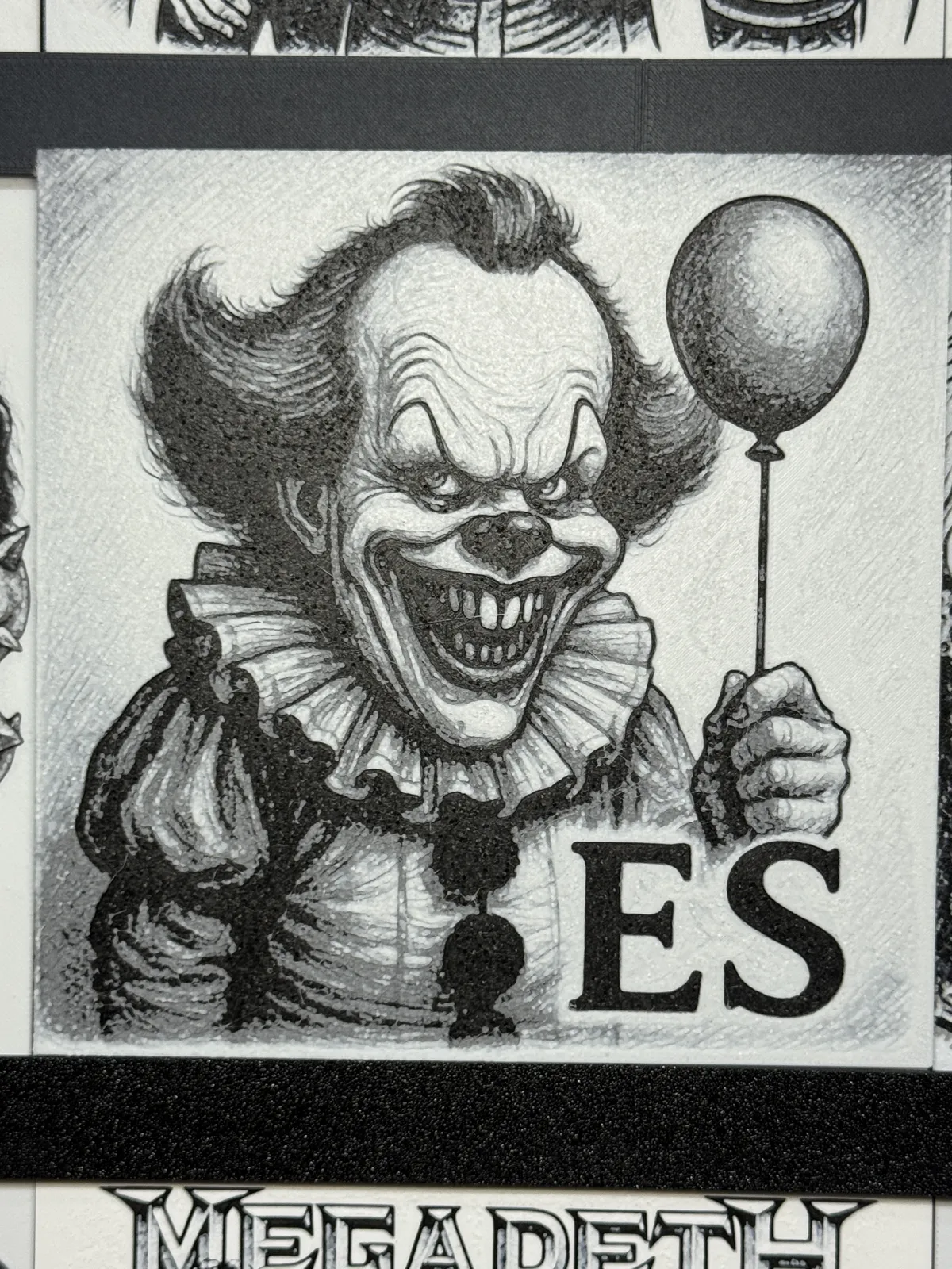 Hue Forge Karikatur Clown Pennywise aus ES