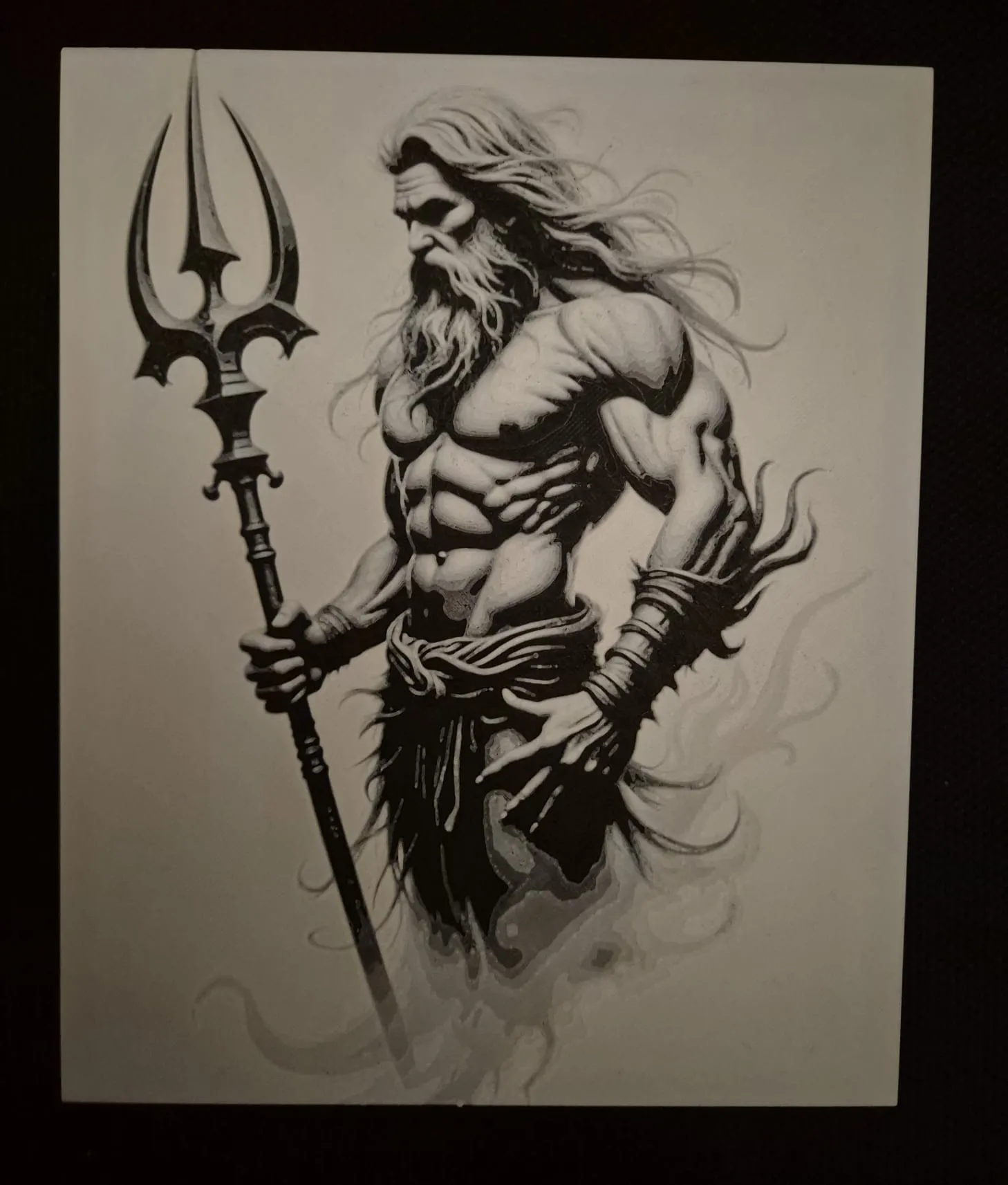 Aqua Man Hueforge