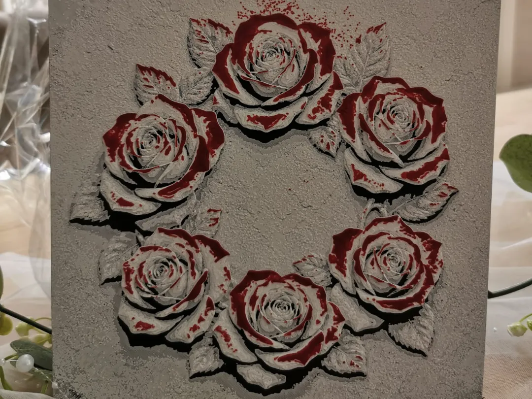 Sechs Rosen
