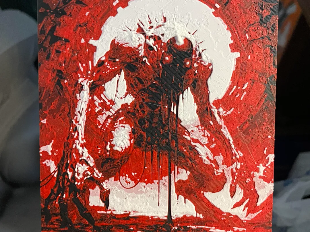 Monster in Red Hueforge