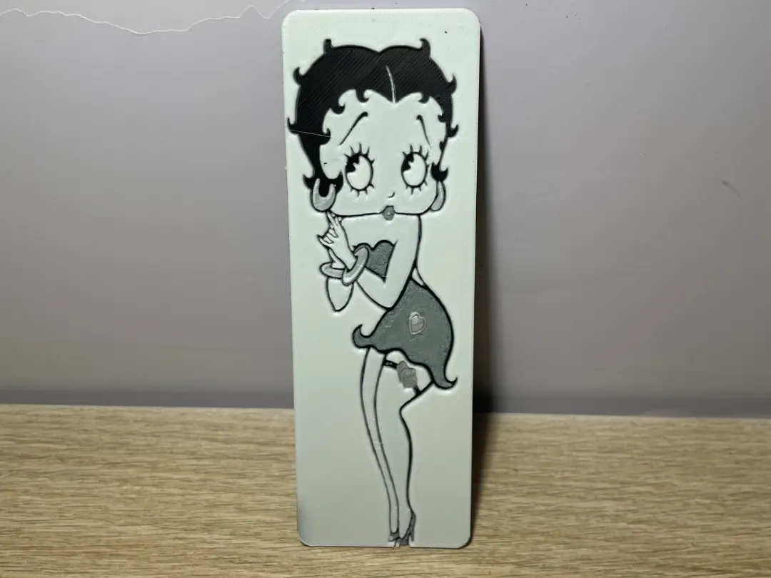 marcapáginas Betty Boop