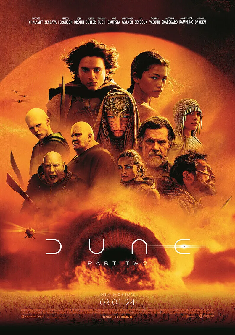 Dune: Part Two - HueForge - Movie Cover