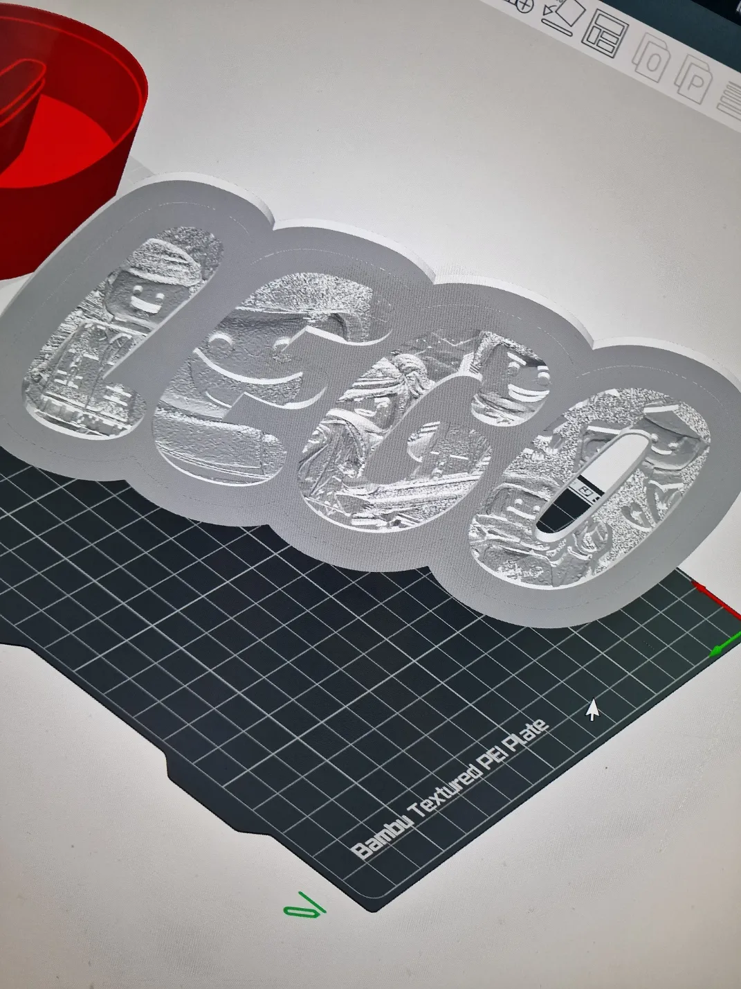 IEGO Movie Lithophane Lightbox