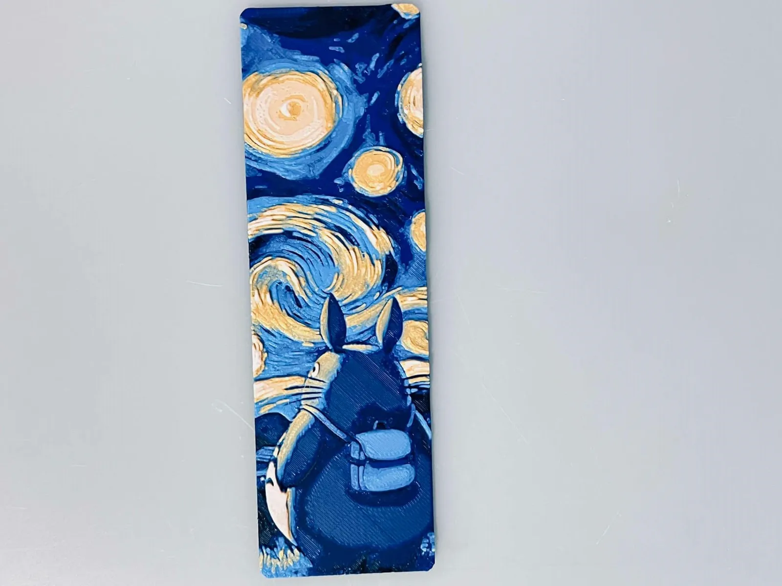 Totoro Starry Night Vincent van Gogh - Bookmark