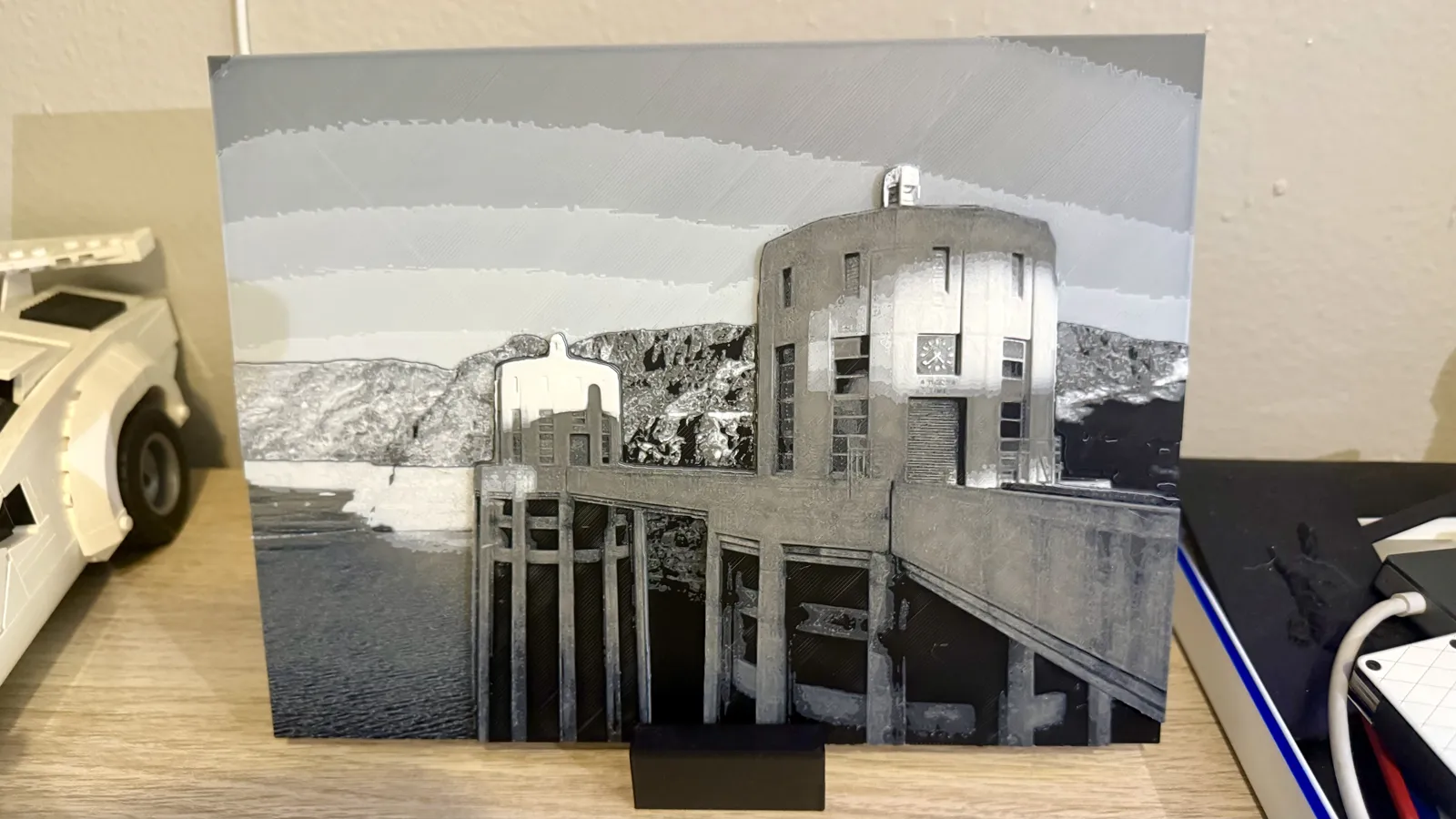 Hoover Dam Nevada Intake Towers - Hue Forge Chroma