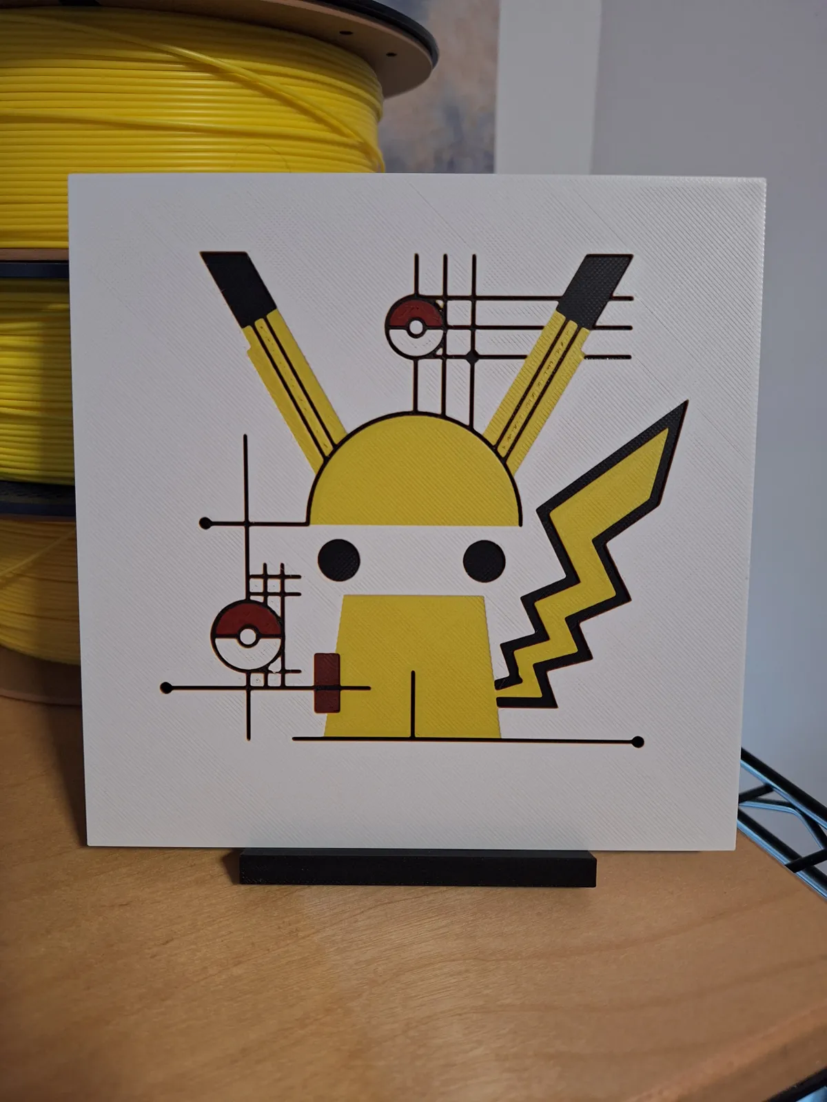 Simple Pikachu - Hueforge