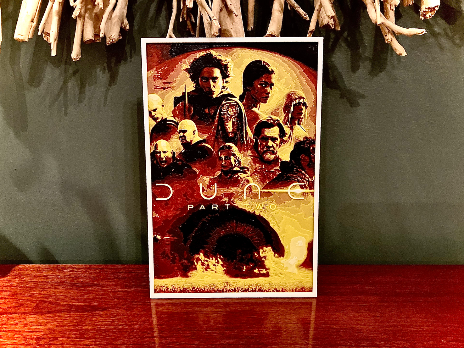 Dune: Part 2 Movie Cover HueForge