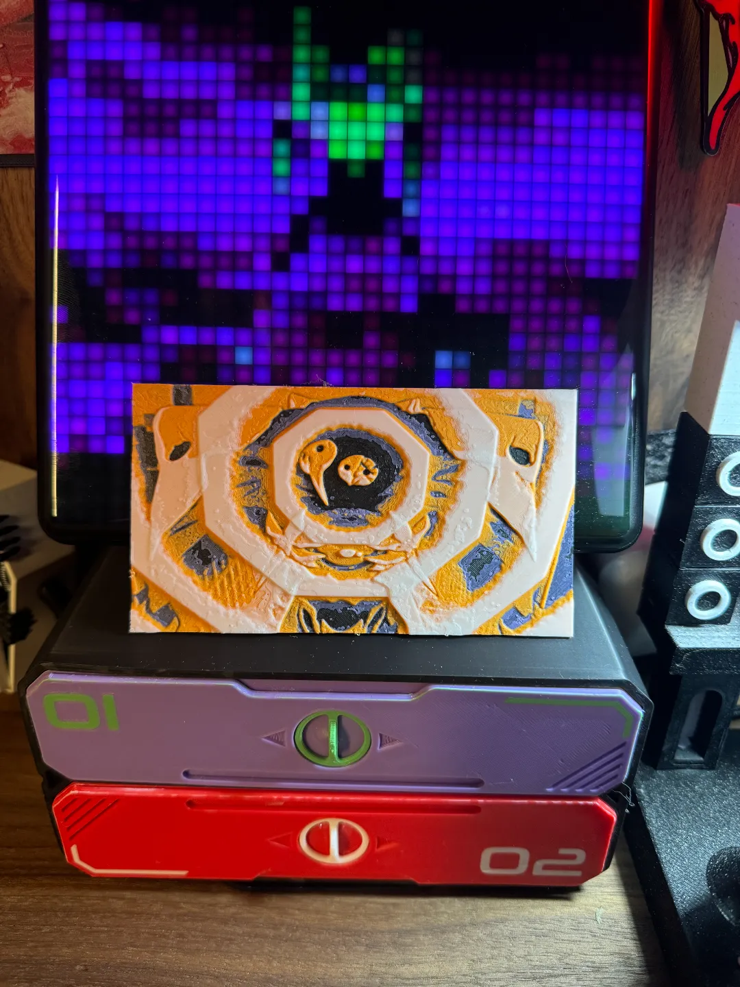 Evangelion Angel AT Field Anime Art Hue Forge Slap