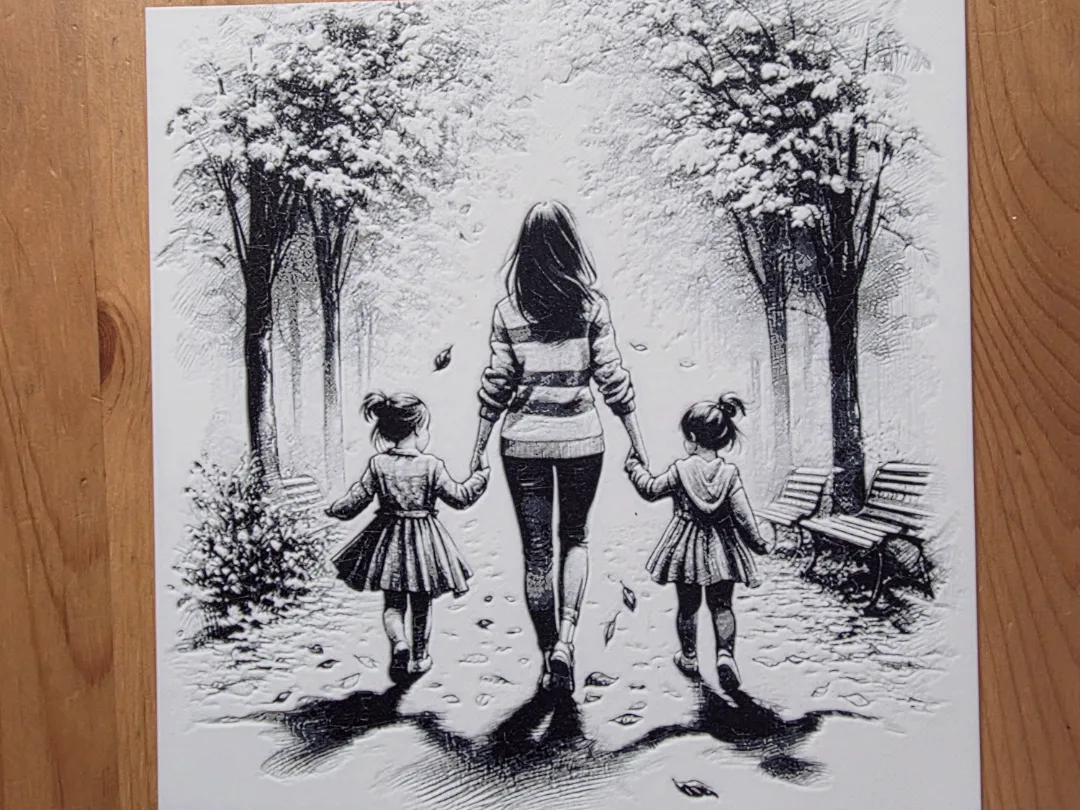 Mum And Girls Hueforge