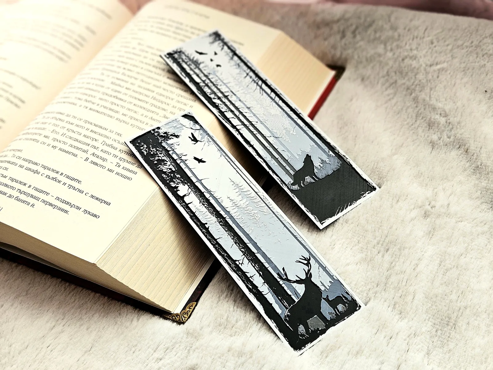 Whispering Wilds - Bookmarks set
