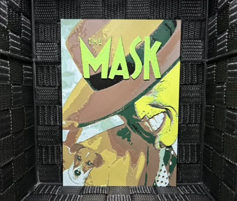 Hueforge Movie Poster -The Mask -
