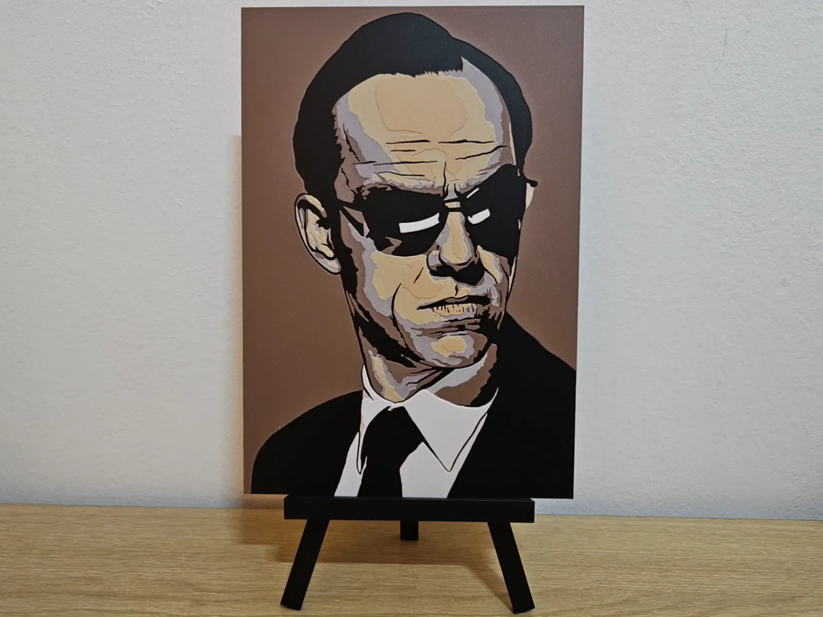 Agent Smith Matrix Hueforge