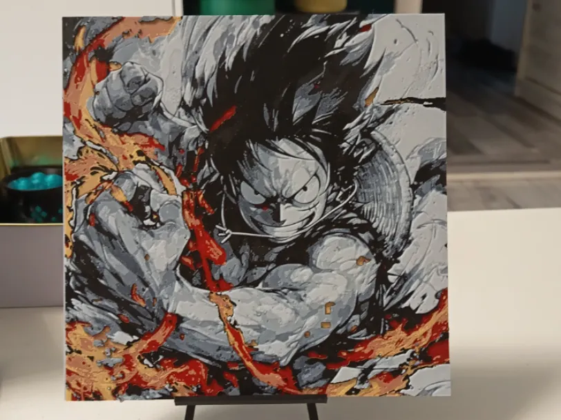 One Piece Luffy Hueforge