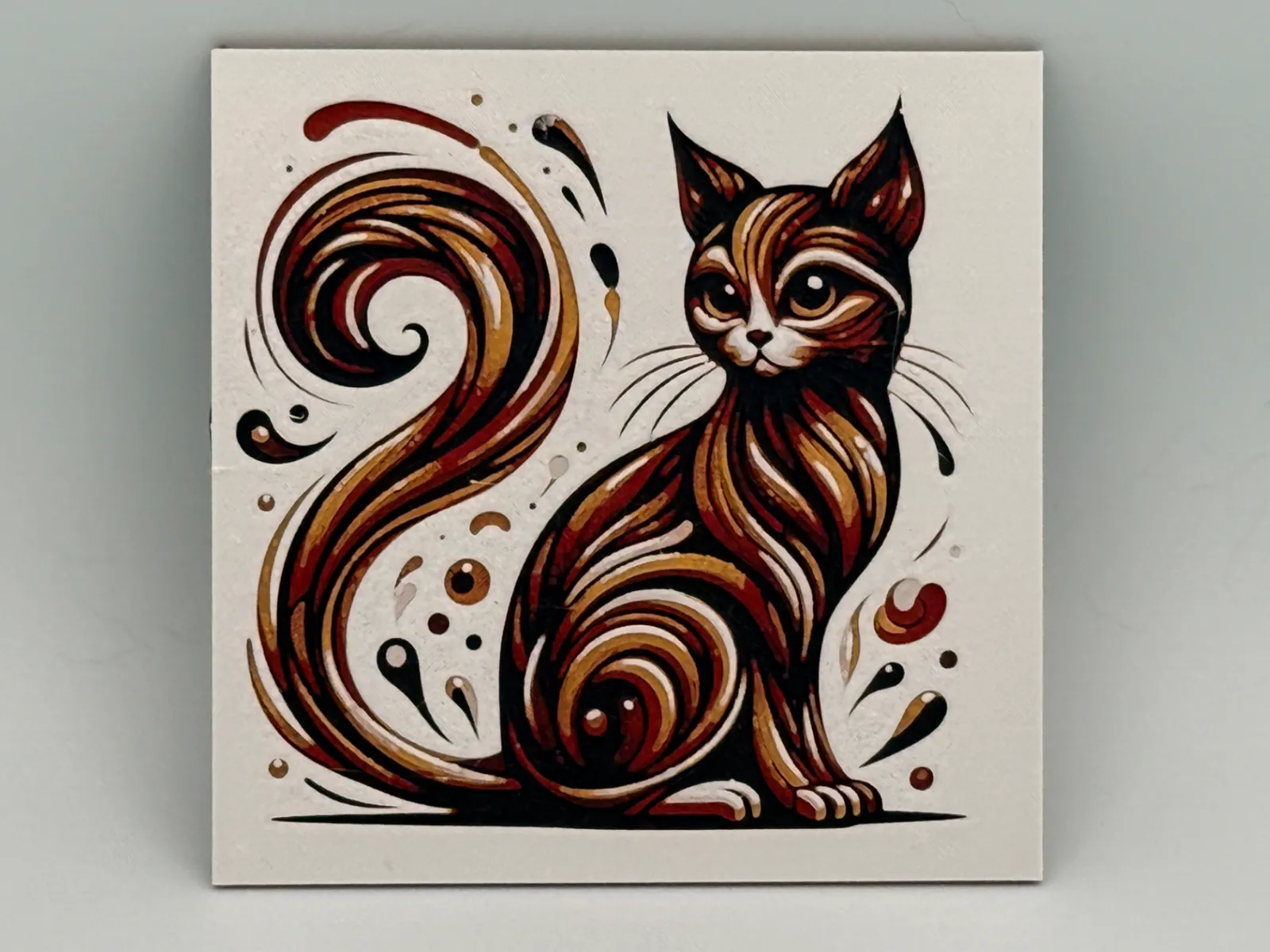 Swirly Cat Hueforge