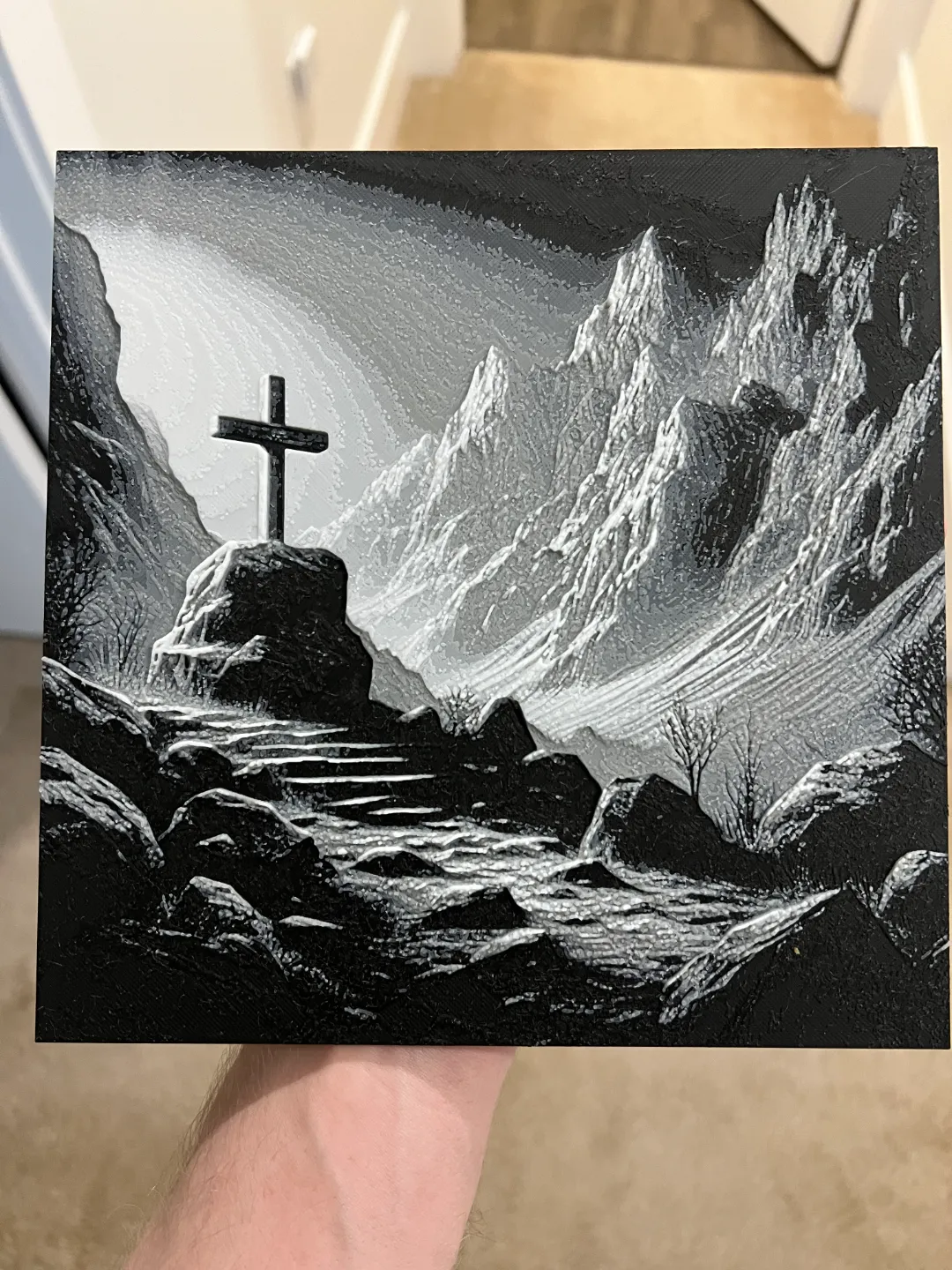 Easter Cross Art Hueforge
