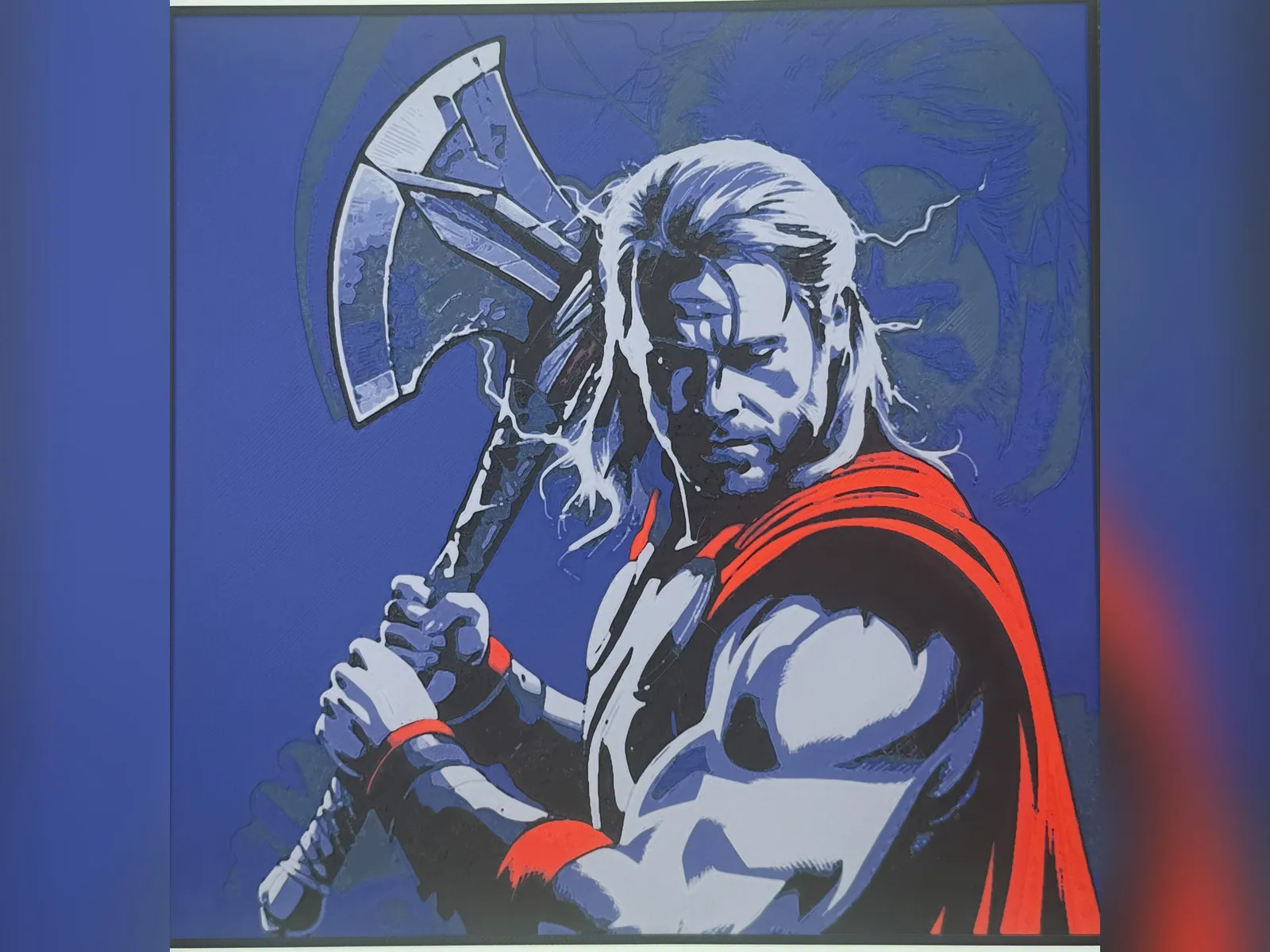 Thor God of Thunder HueForge Print
