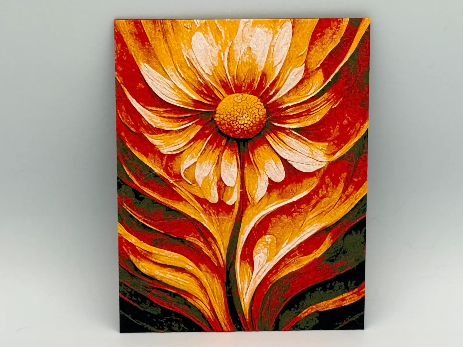 Painted Flower Hueforge
