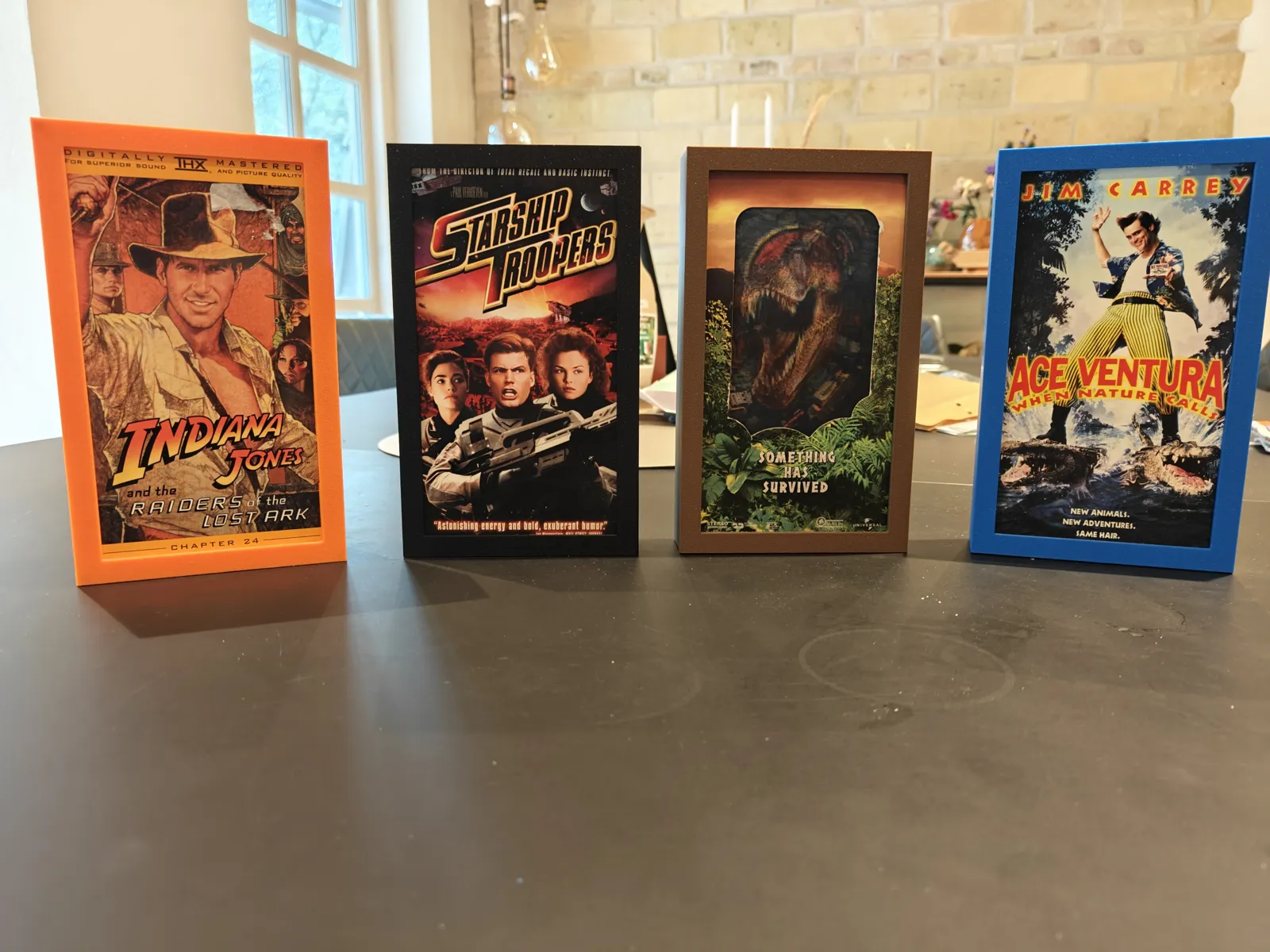 VHS Tape Wall Mount Display Box