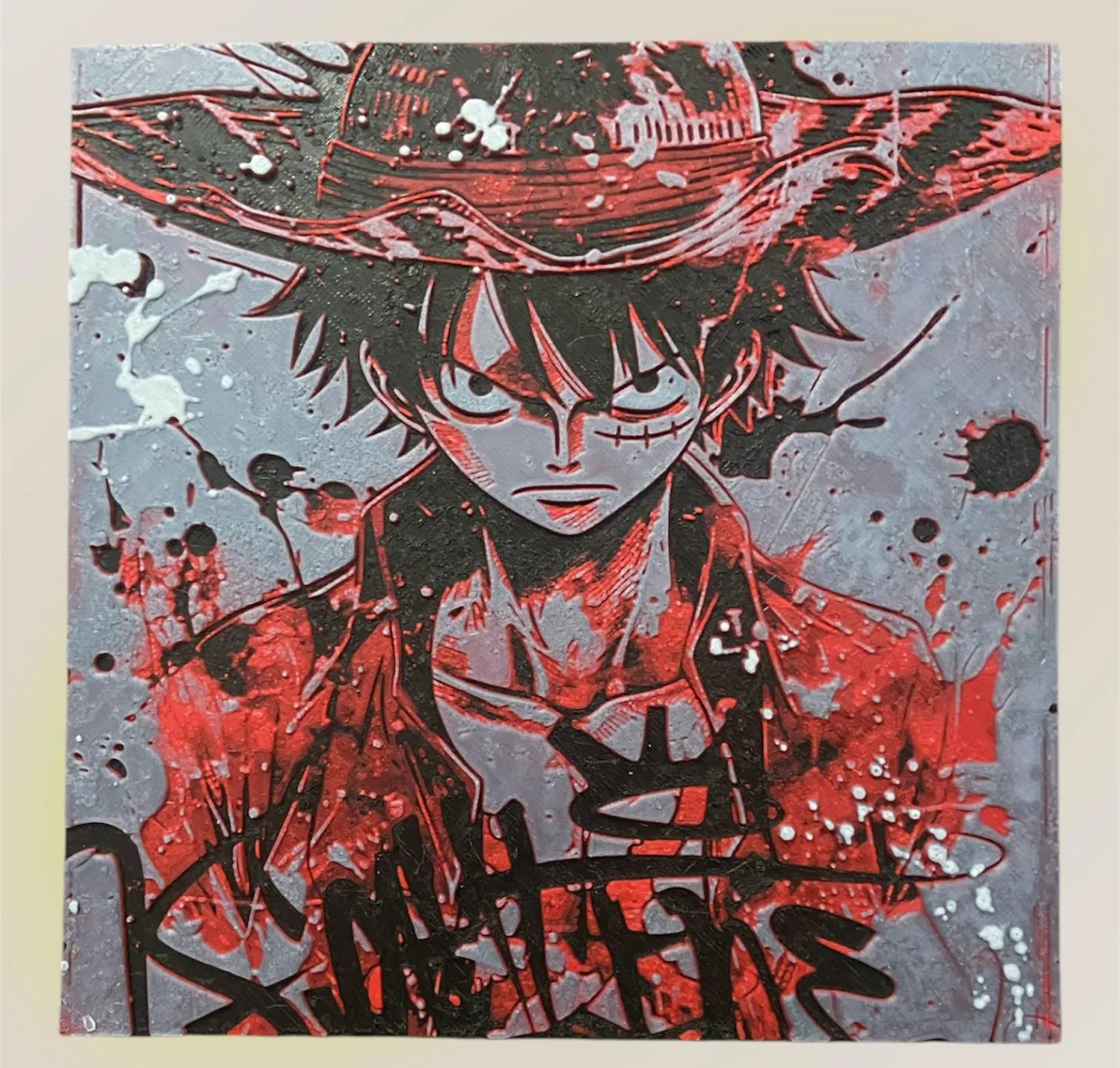 One Piece Luffy HueForge