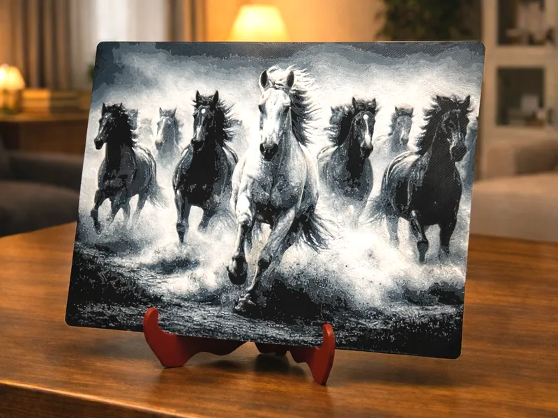 Running Horses - HueForge