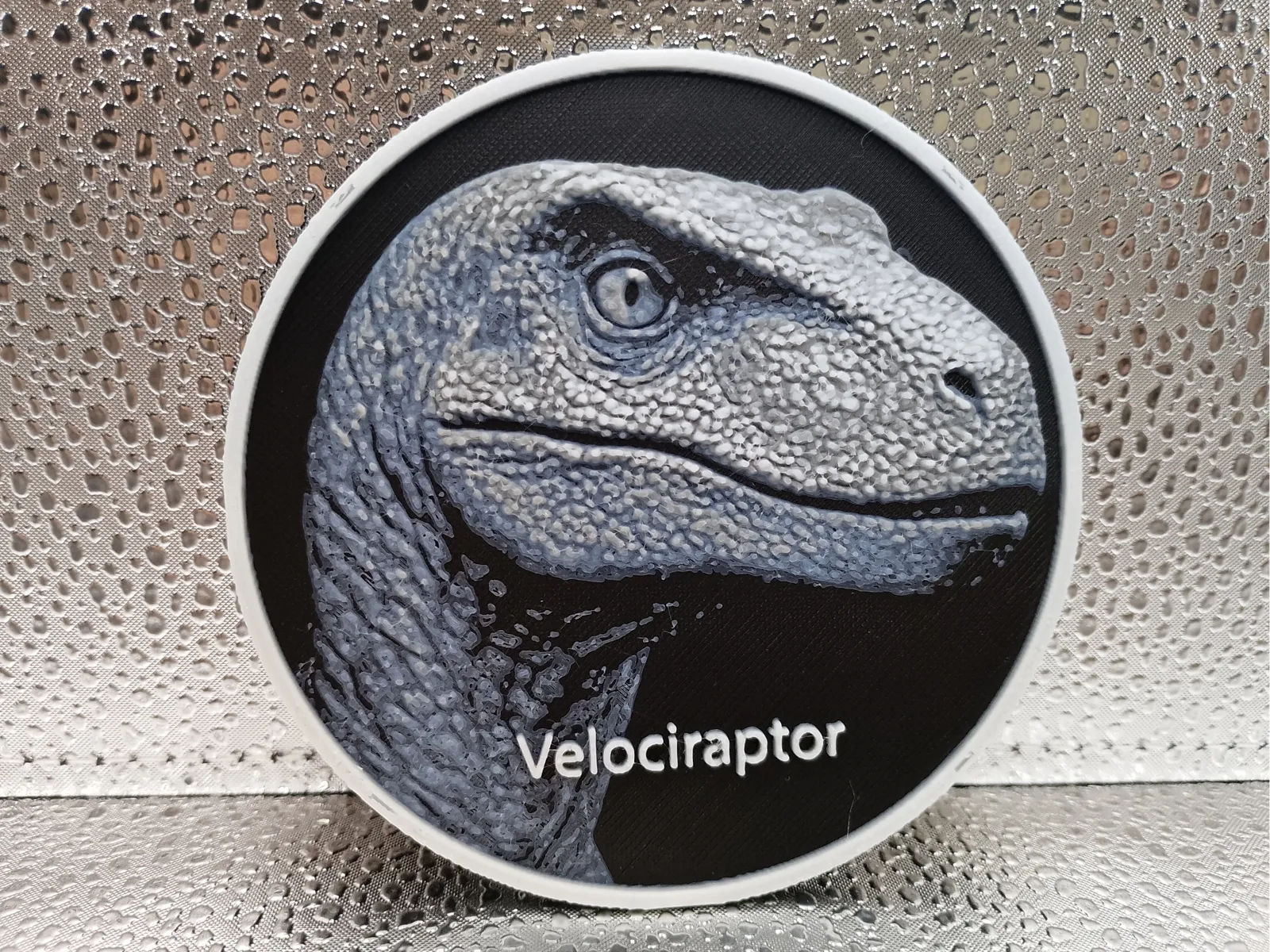 Velociraptor Coaster – Hueforge