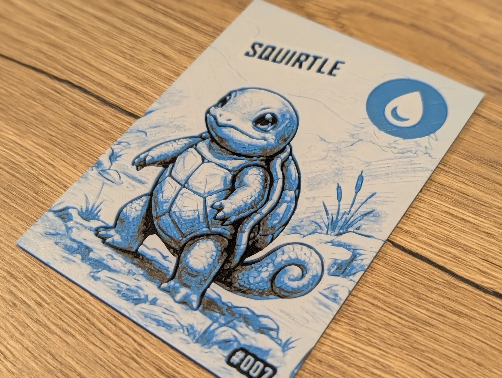 Bulbasaur, Charmander & Squirtle Hueforge & Frame