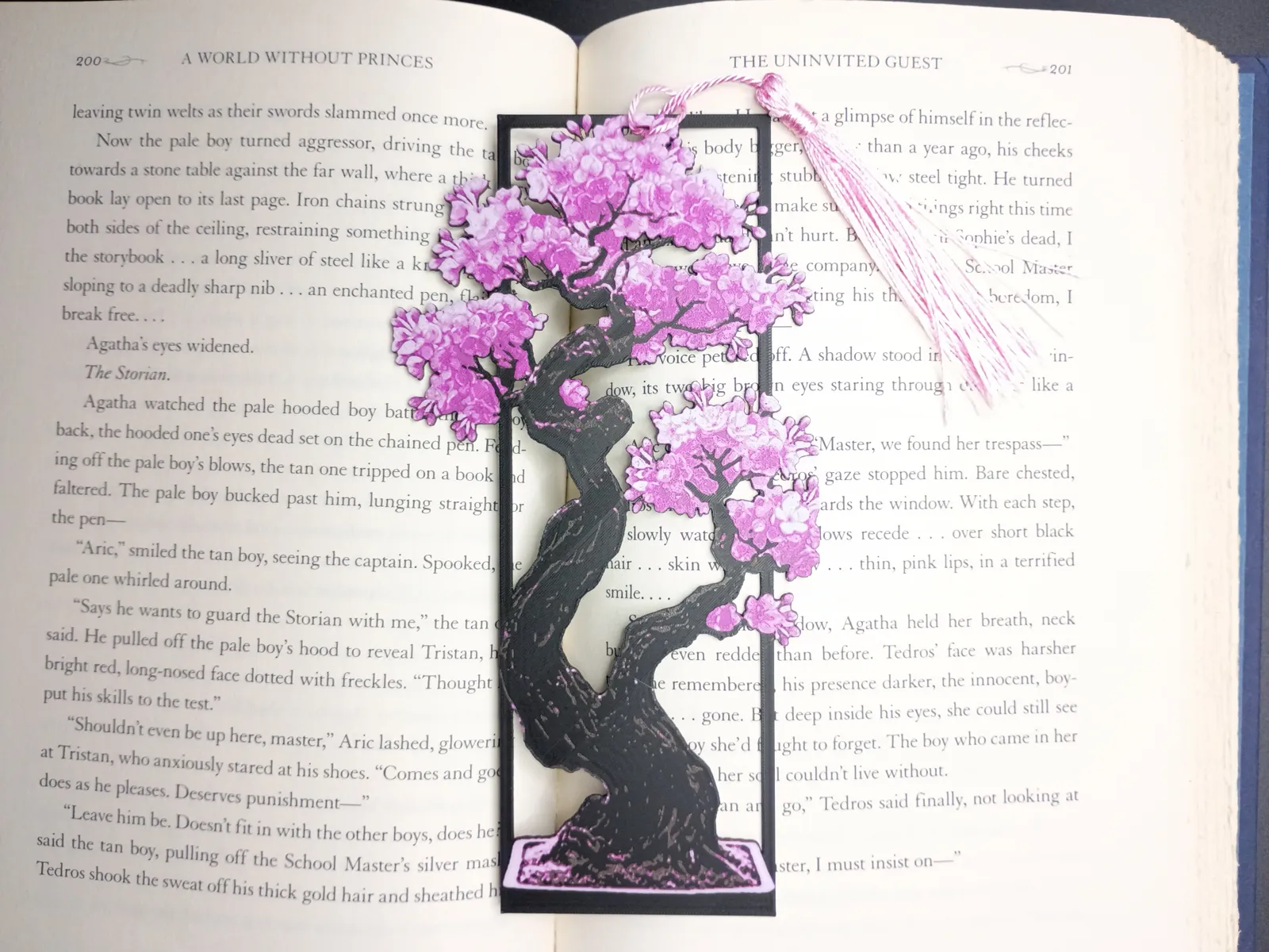 Sakura Bookmark Framed