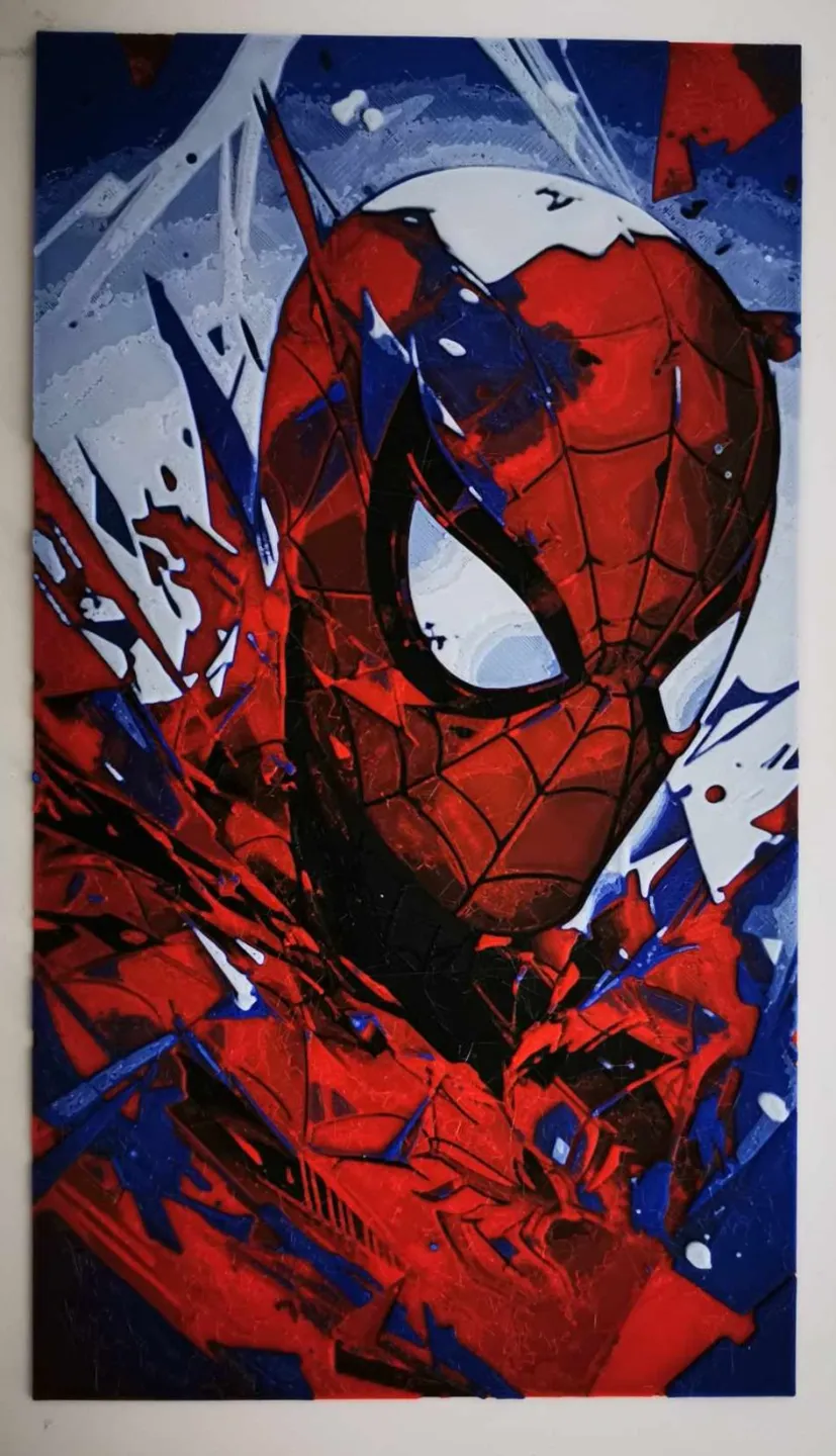 Spider man (HueForge)