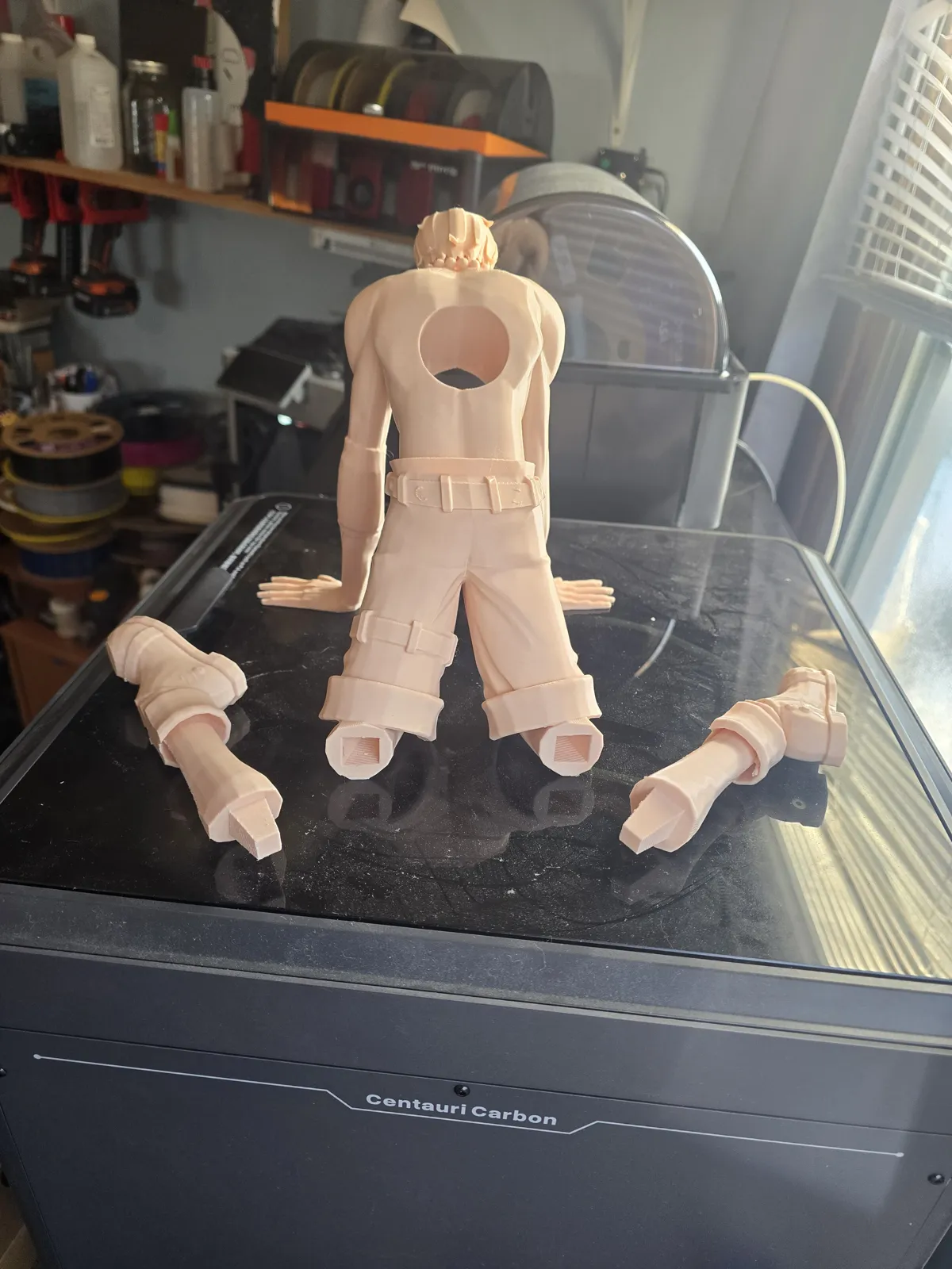 One Piece Ace Inspired Wine Holder