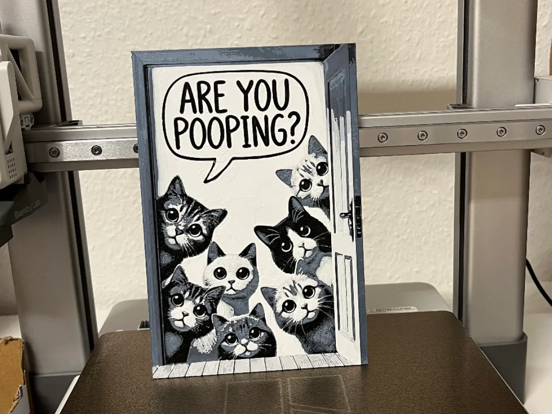 Funny Cats Hueforge