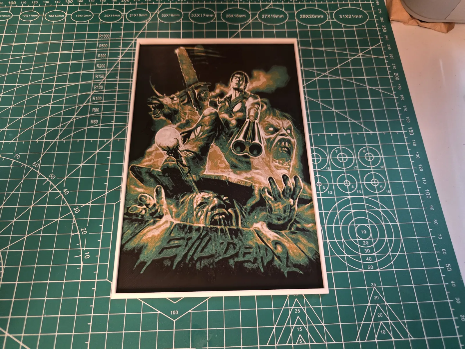 Evil dead 2 Movie Poster V2 - Hueforge Art