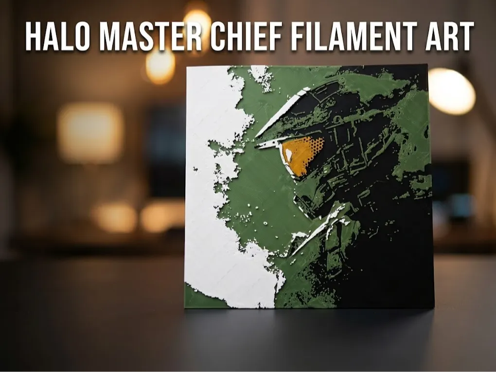 Halo Master Chief Filament Art