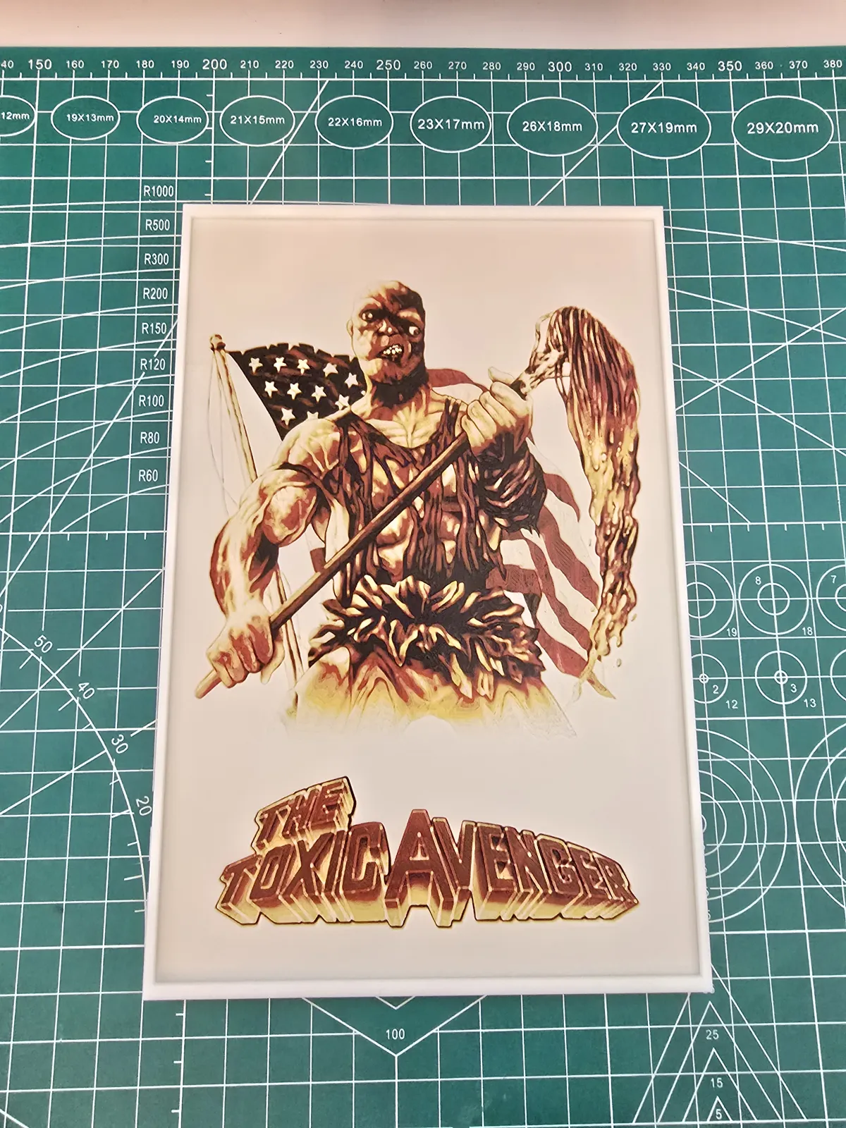 The Toxic Avenger Movie Poster - Hueforge Art