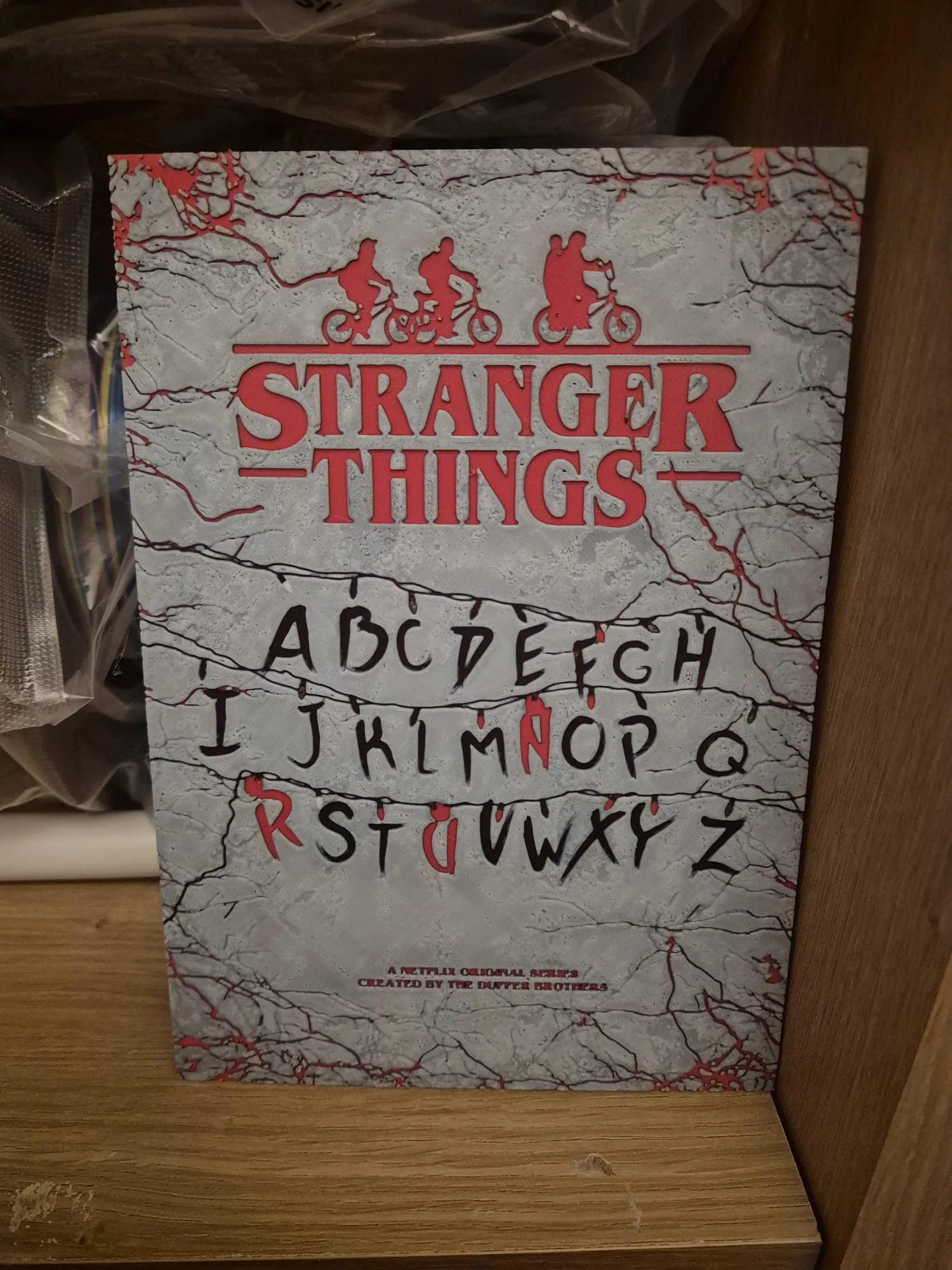 strangerthings poster hueforge