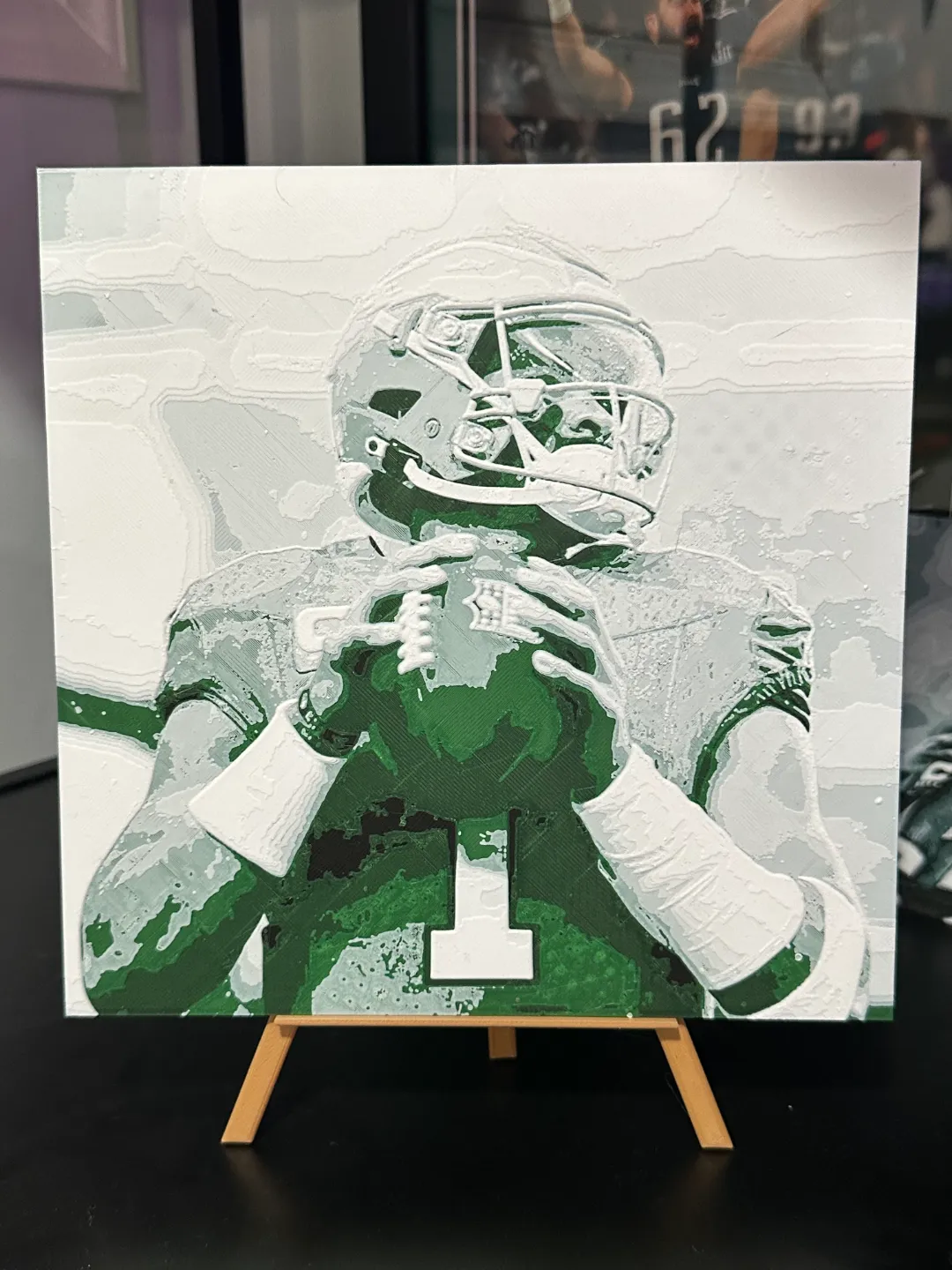 Jalen Hurts Hueforge