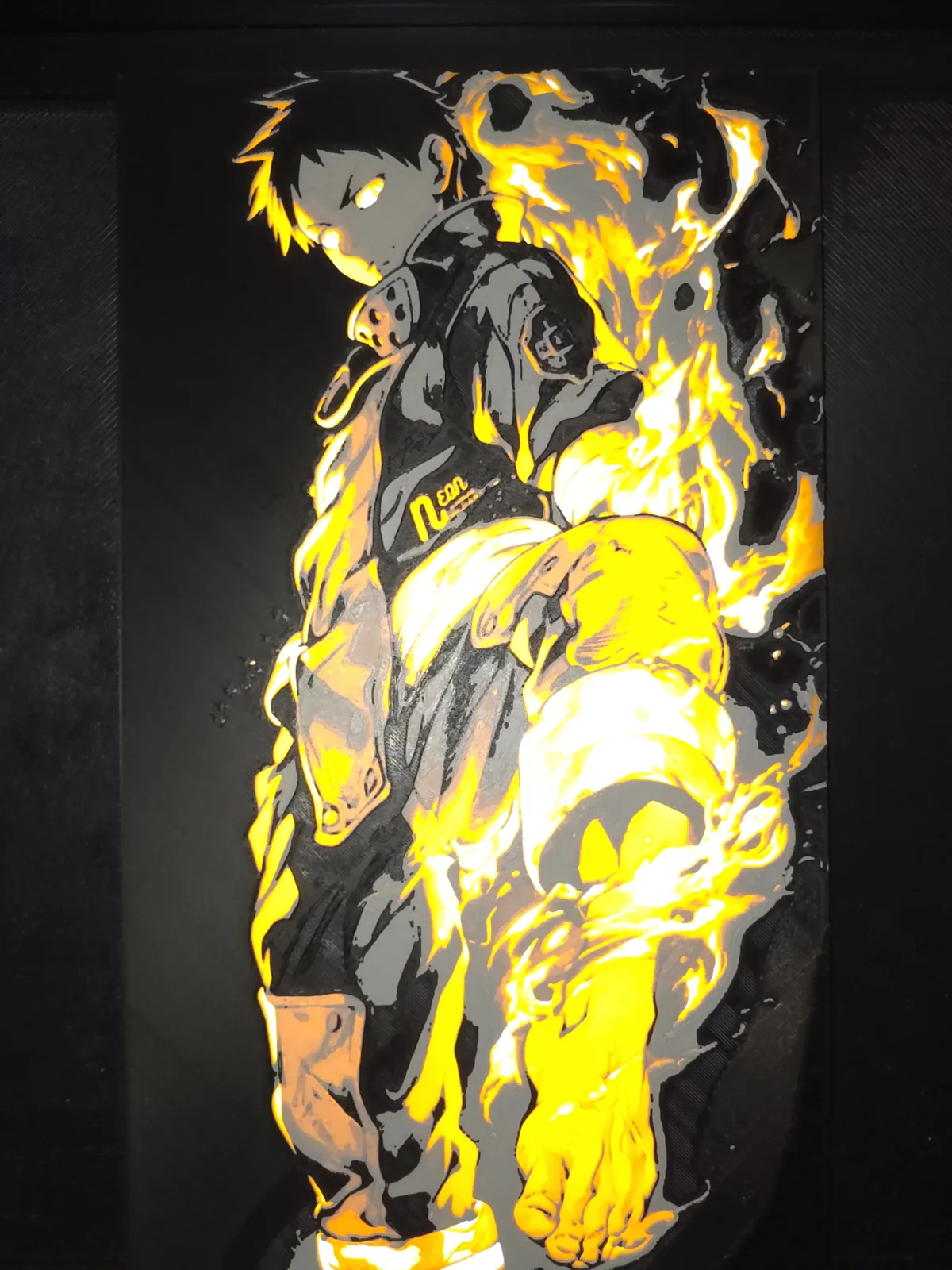 Shinra Kusakabe - Fire Force (HueForge )