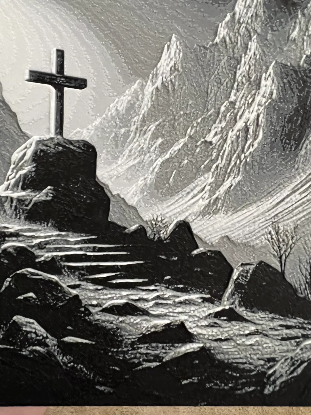 Easter Cross Art Hueforge