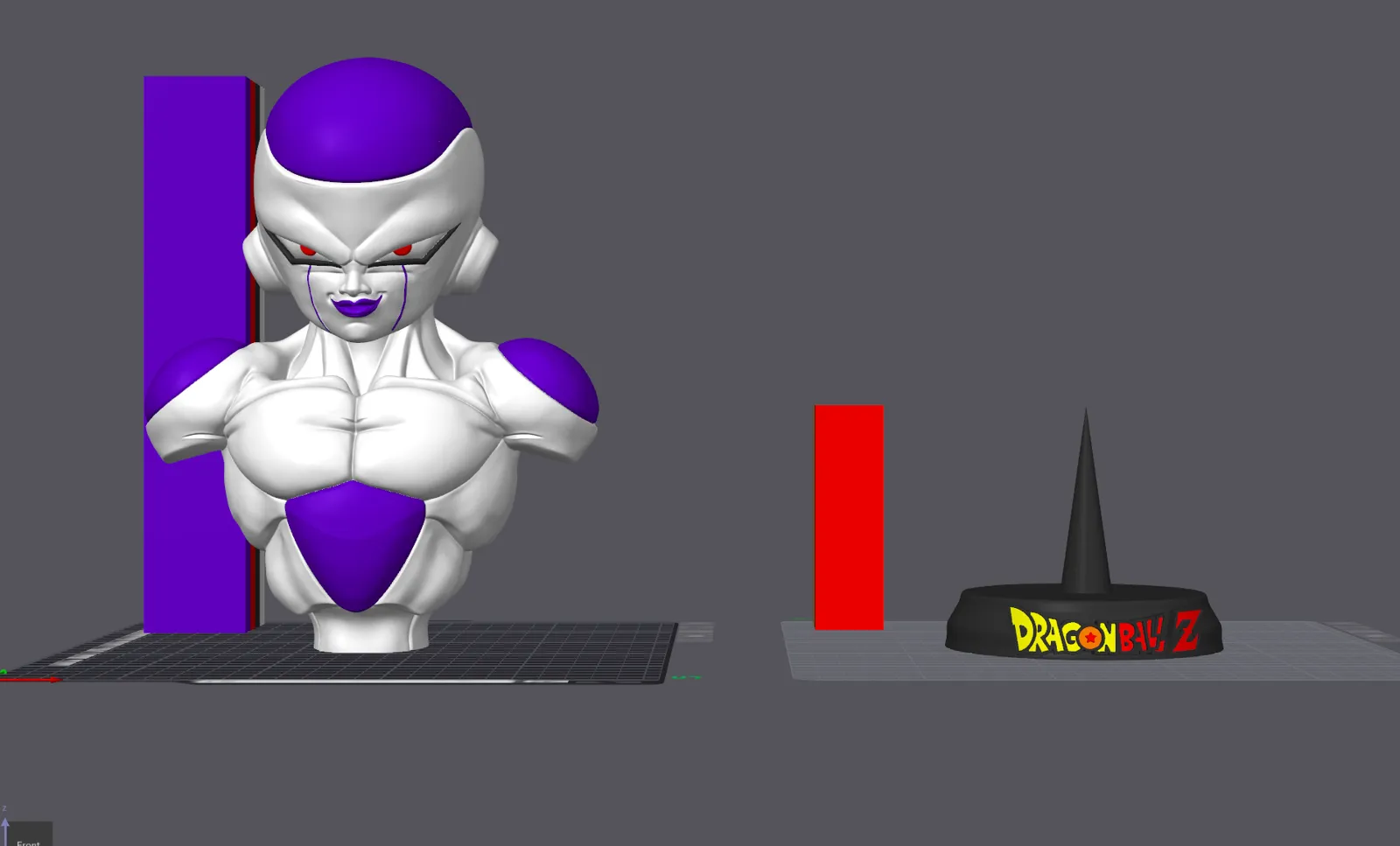 DRAGON BALL Z FRIEZA BUST AMS READY
