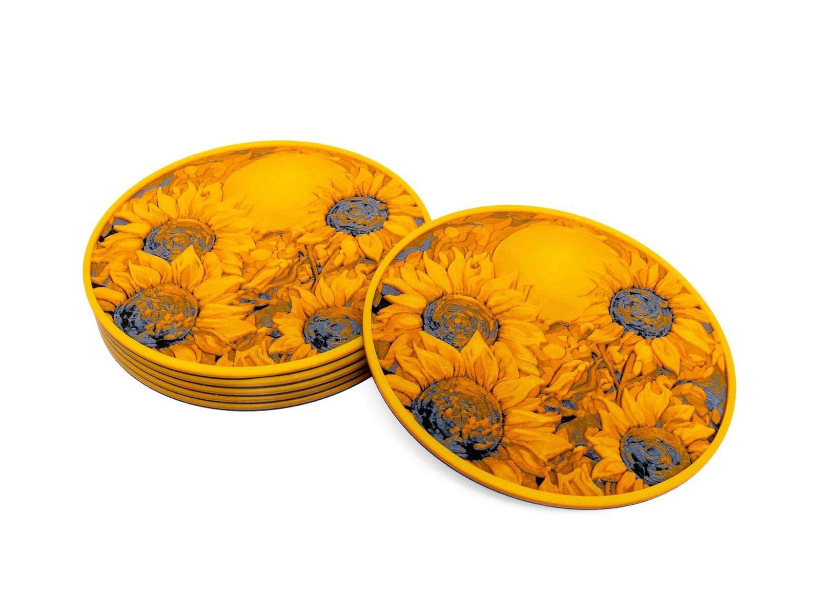 Sunflower Coaster