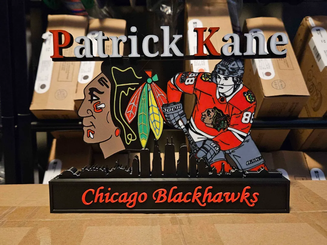 NHL - Chicago Blackhawks Patrick Kane display