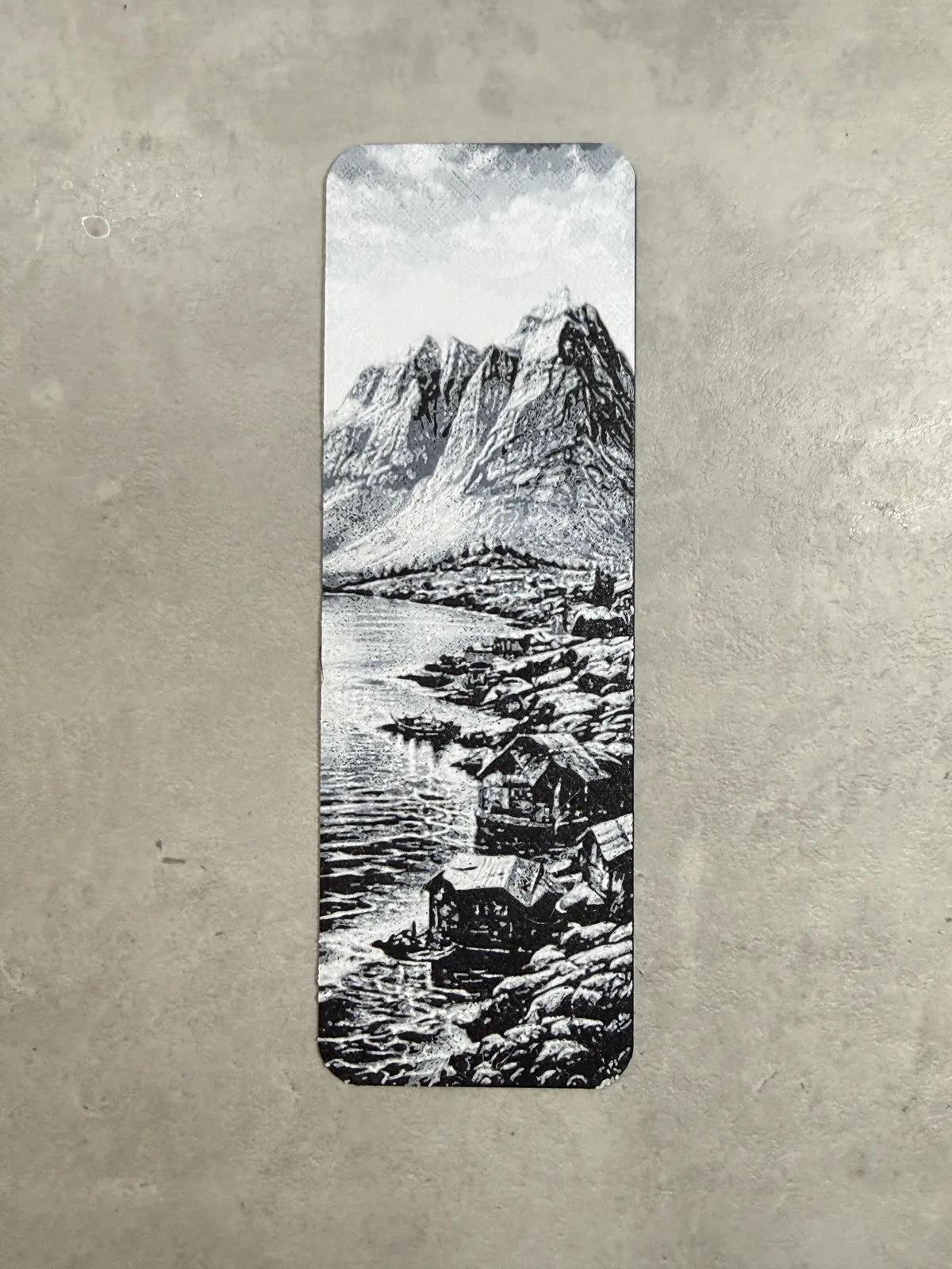 Lofoten Islands Bookmark (0.2mm)