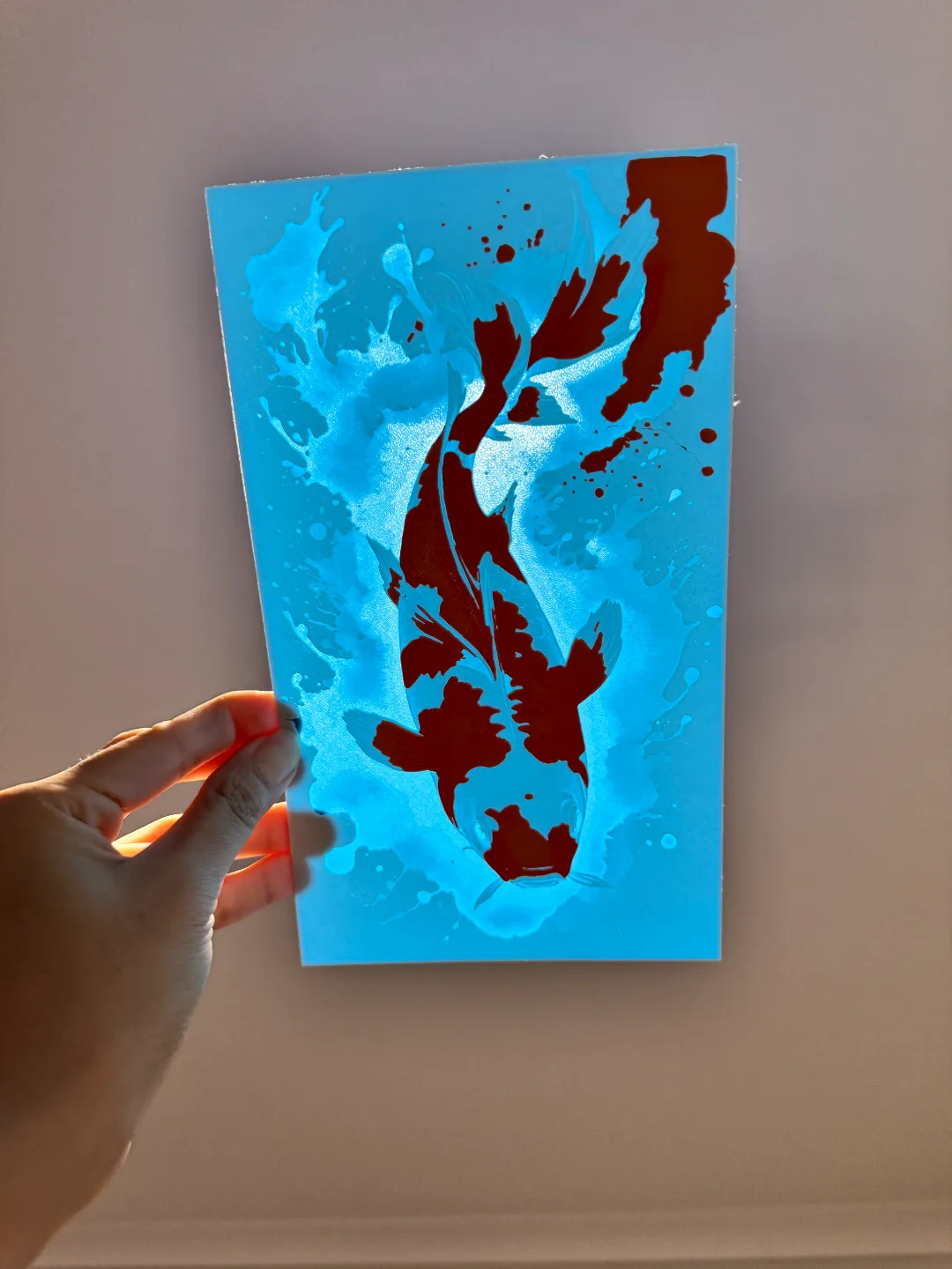 Koi - HueForge Print