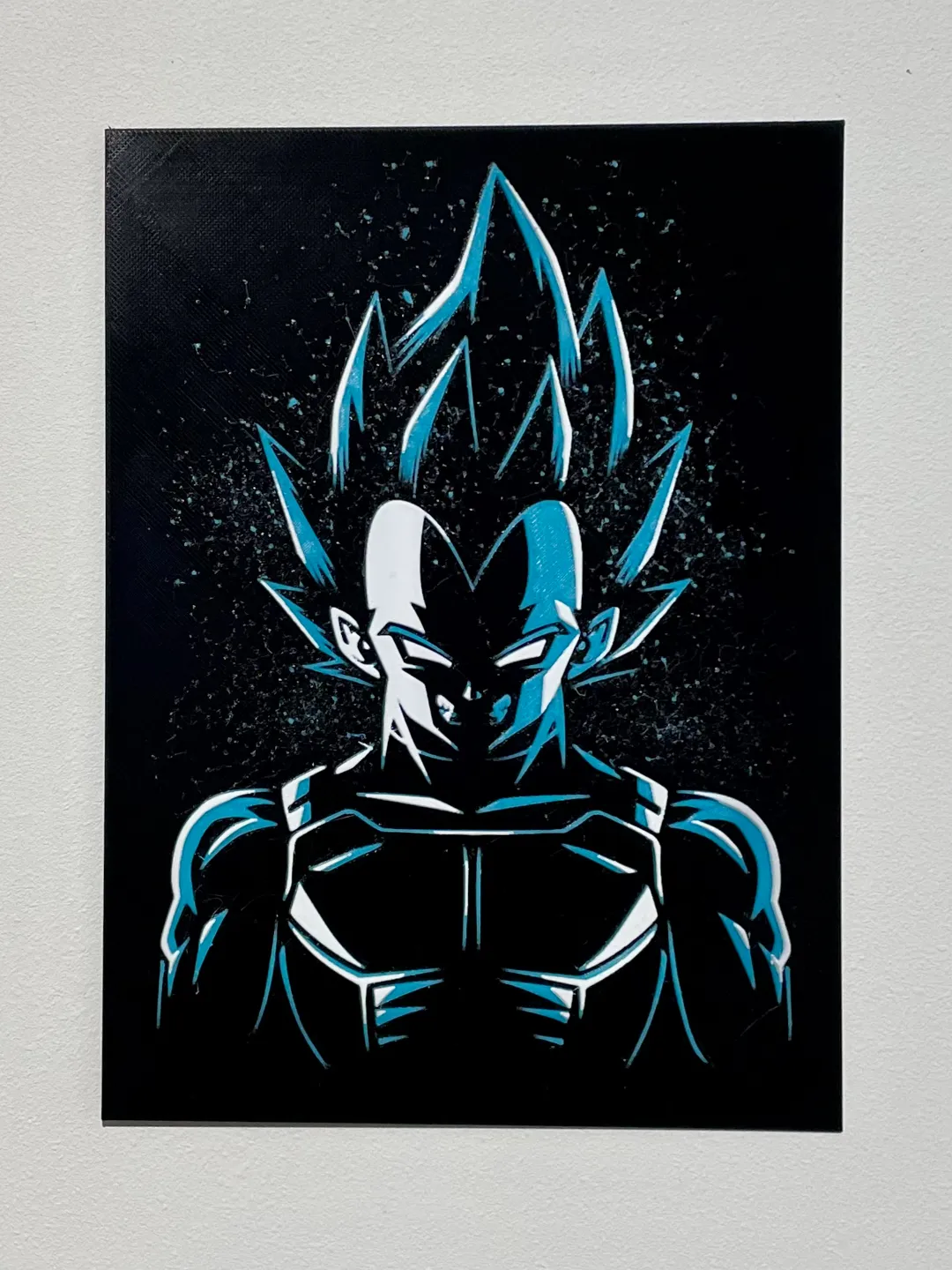 Vegeta dragon ball (Hue Forge)