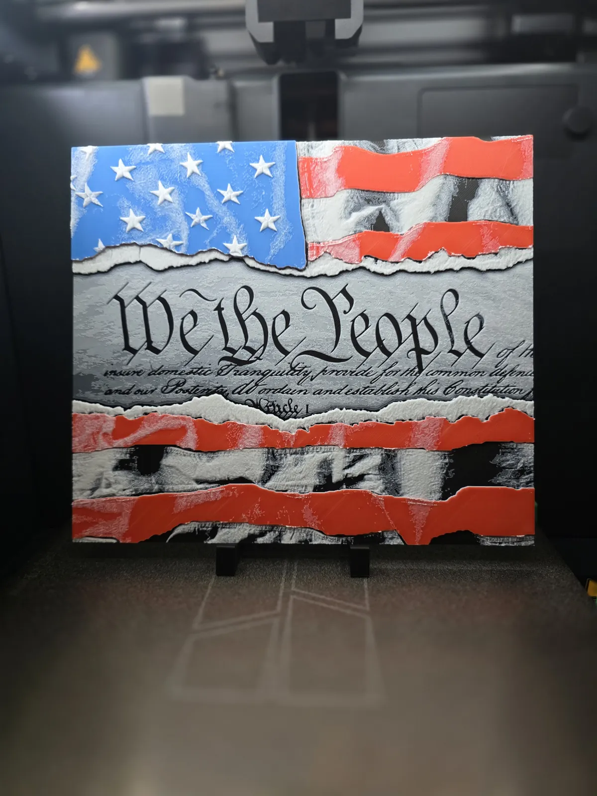 We The People Flag HueForge