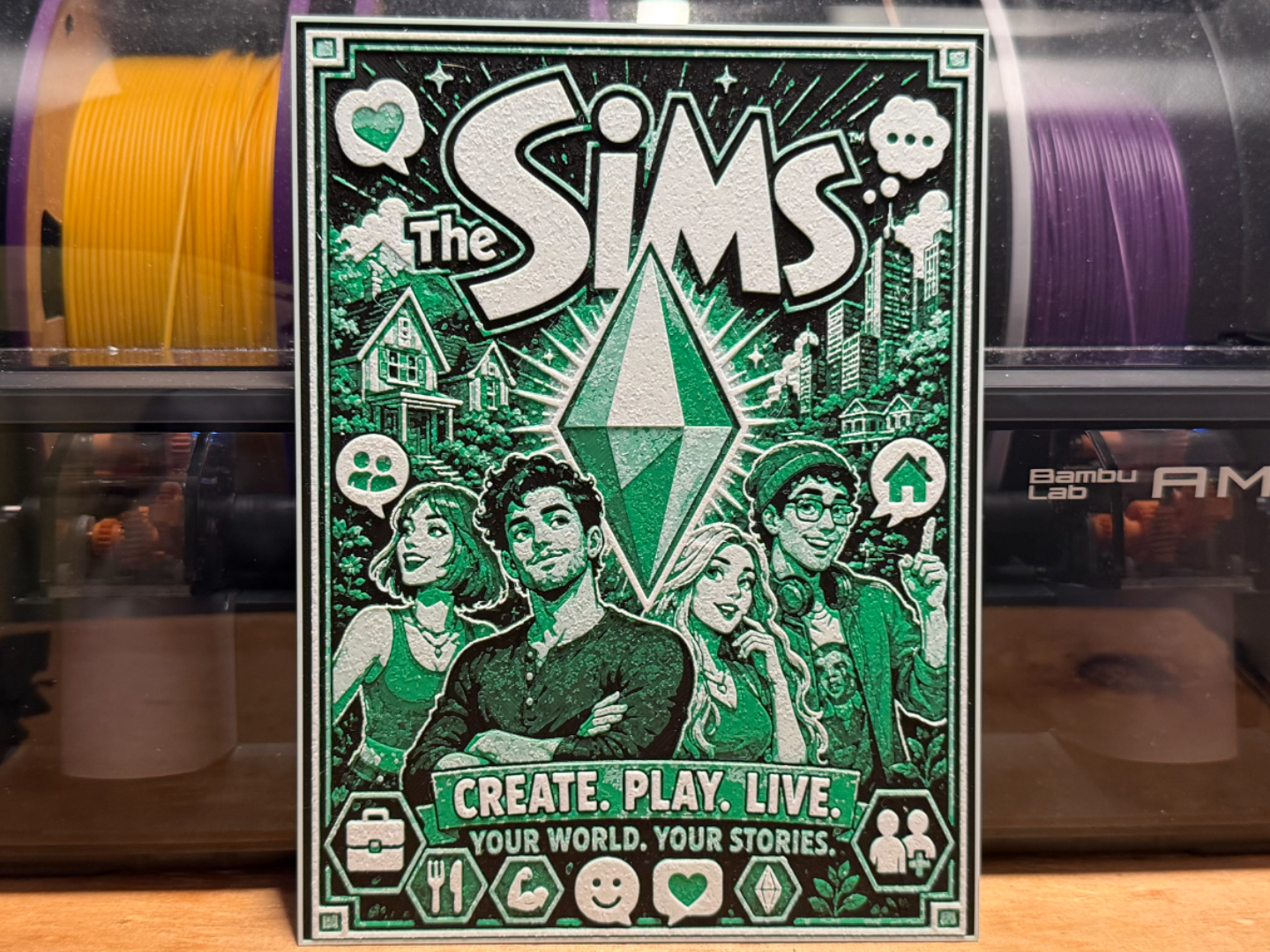 The Sims HueForge