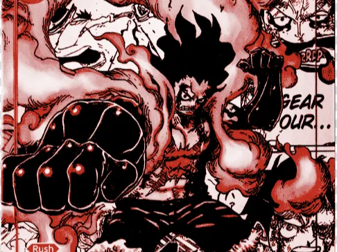TCG CARTA LUFFY MANGA GEAR 4 ONE PIECE