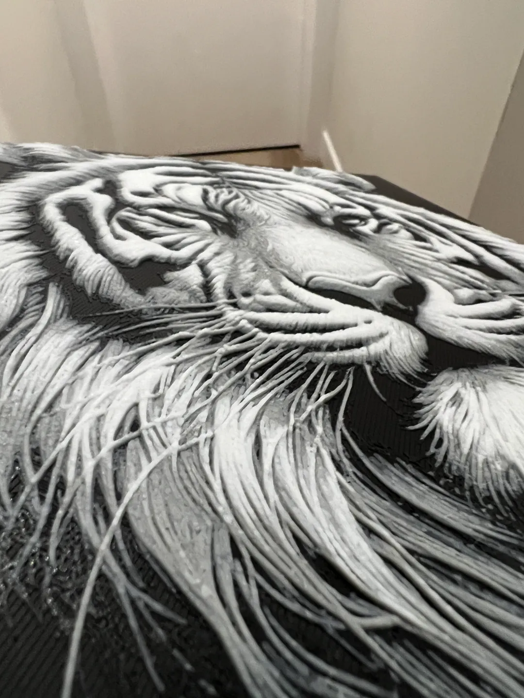 Tiger Face Hueforge