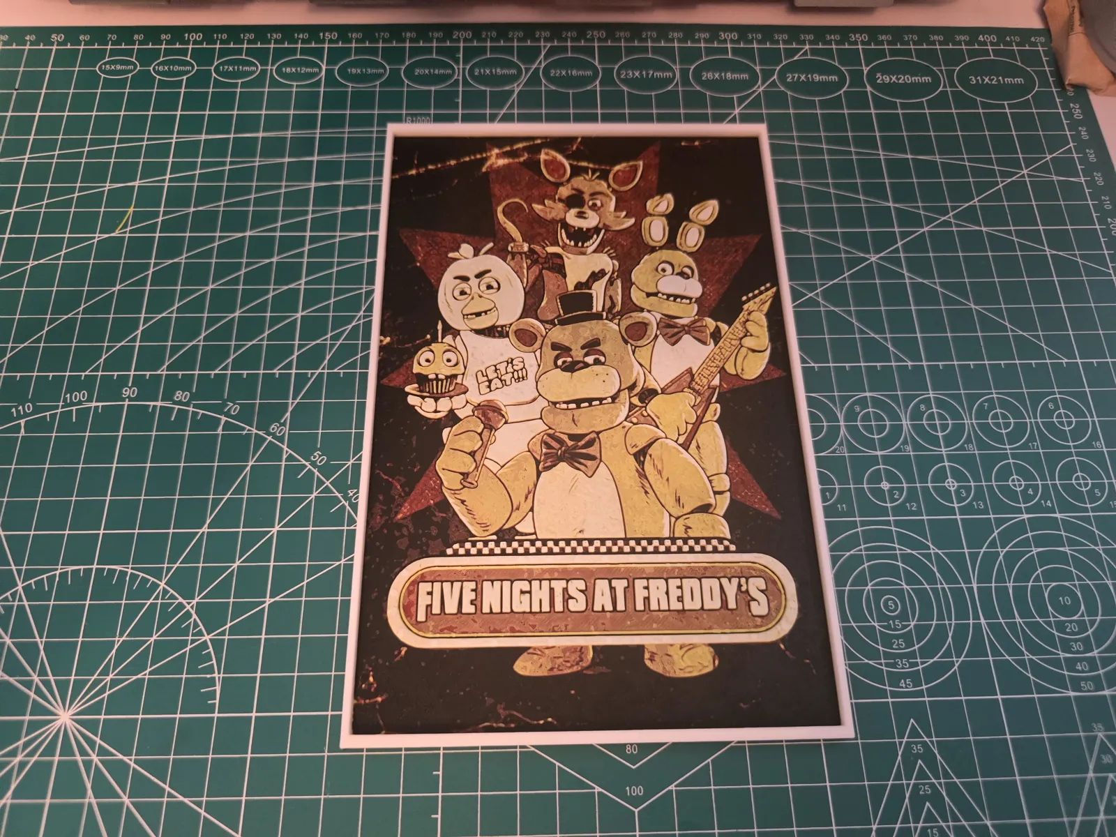 Five Nights at Freddy's Movie Poster - Hueforge