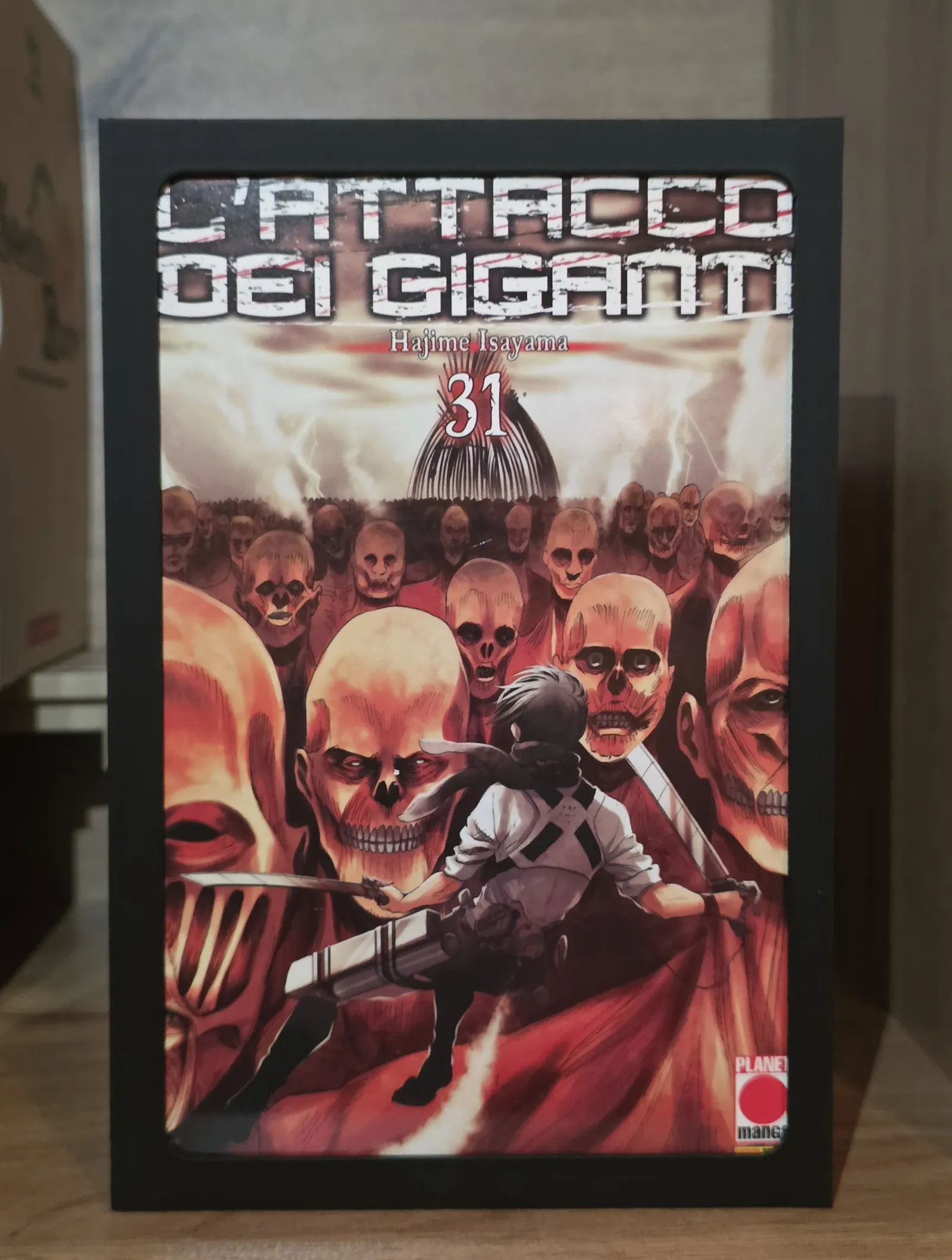 Espositore Manga - cofanetto con cover visibile